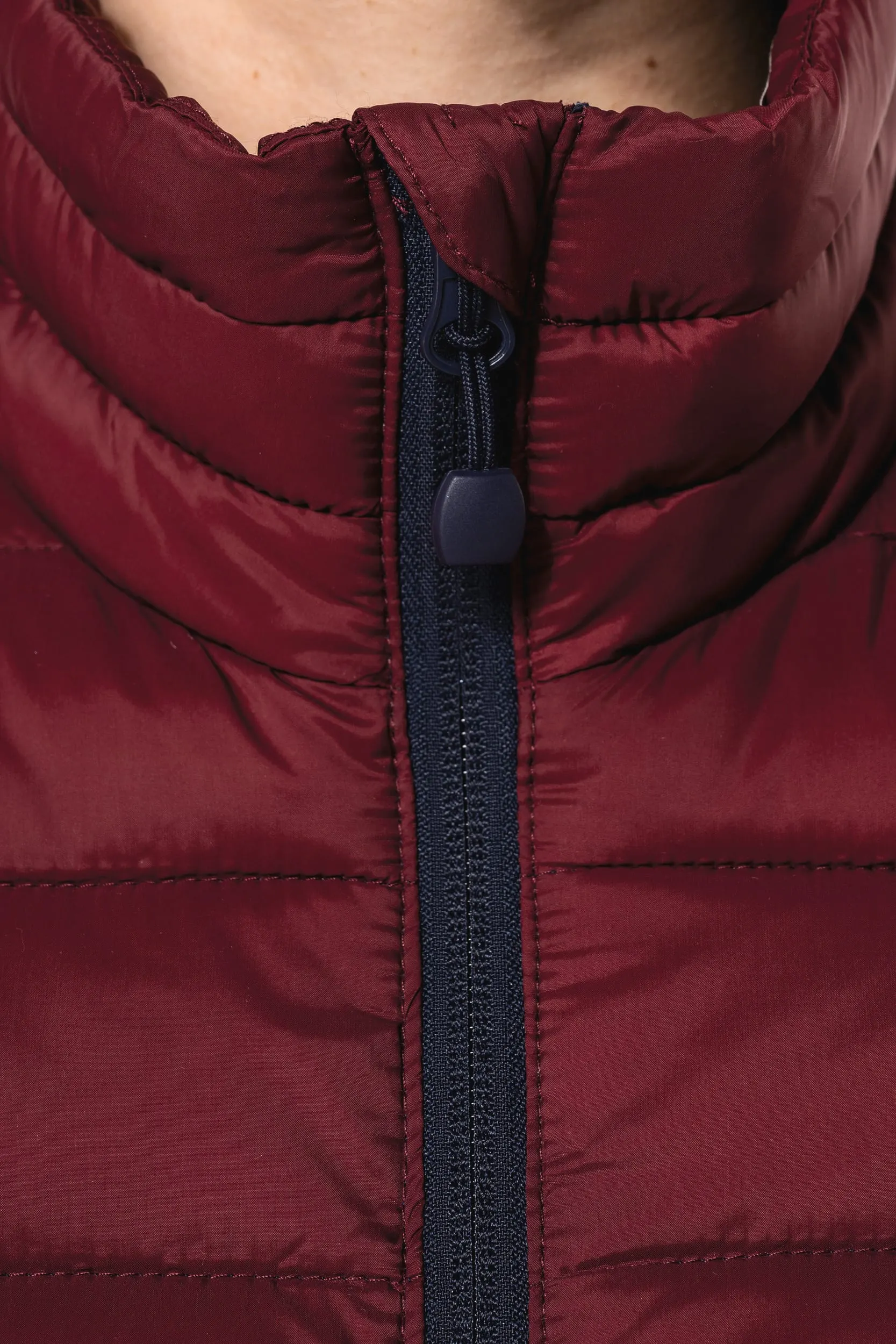Chaqueta acolchada y ligera mujer