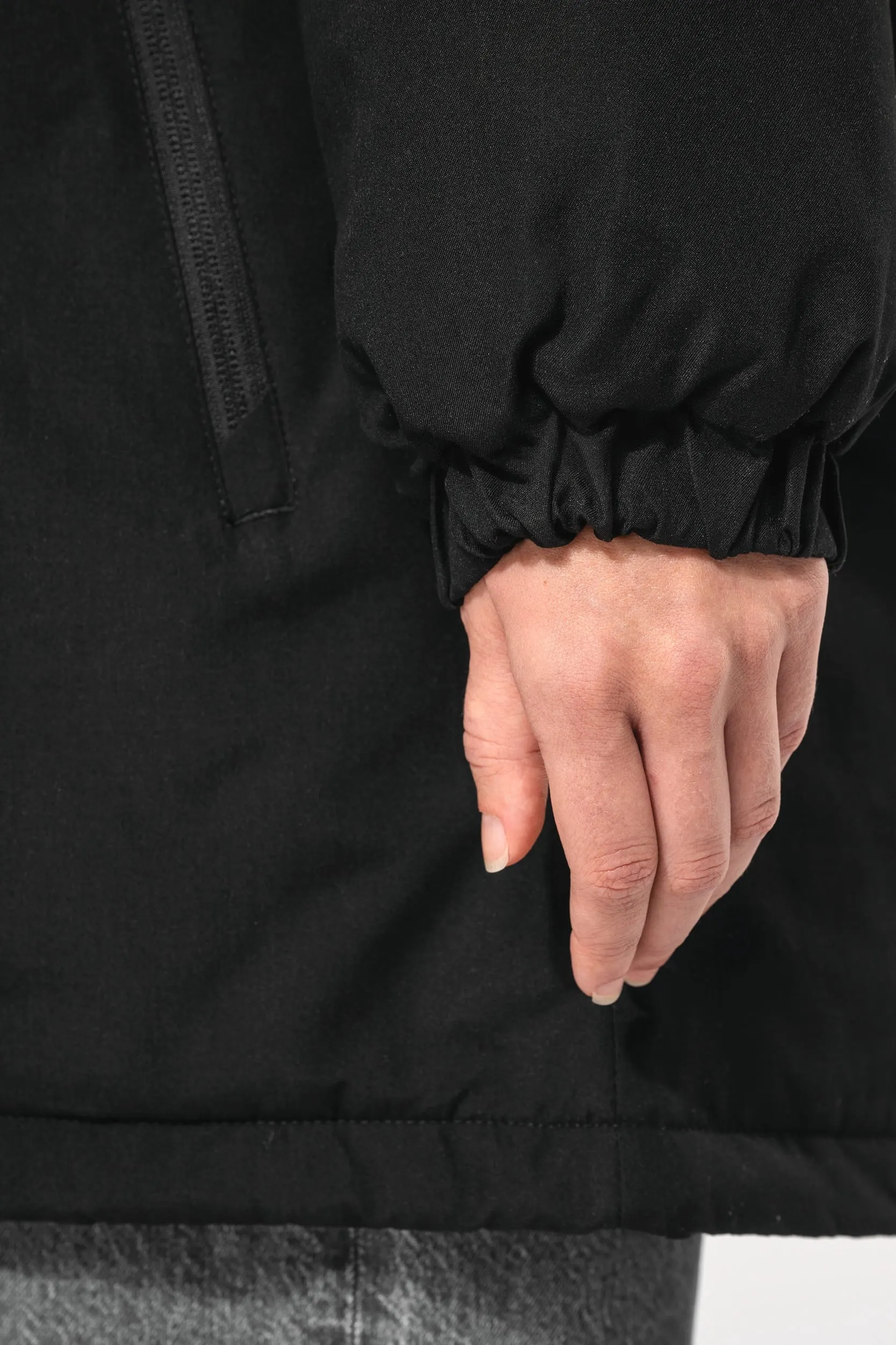 Parka con capucha reciclada unisex