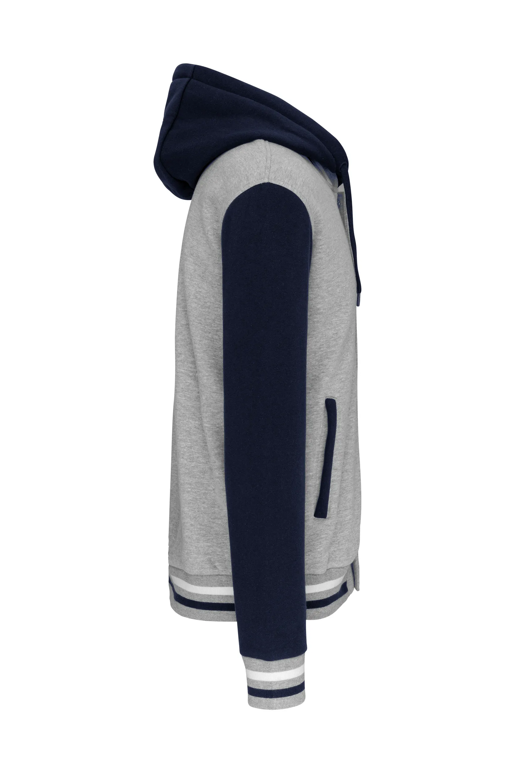Cazadora tipo Béisbolera con capucha unisex