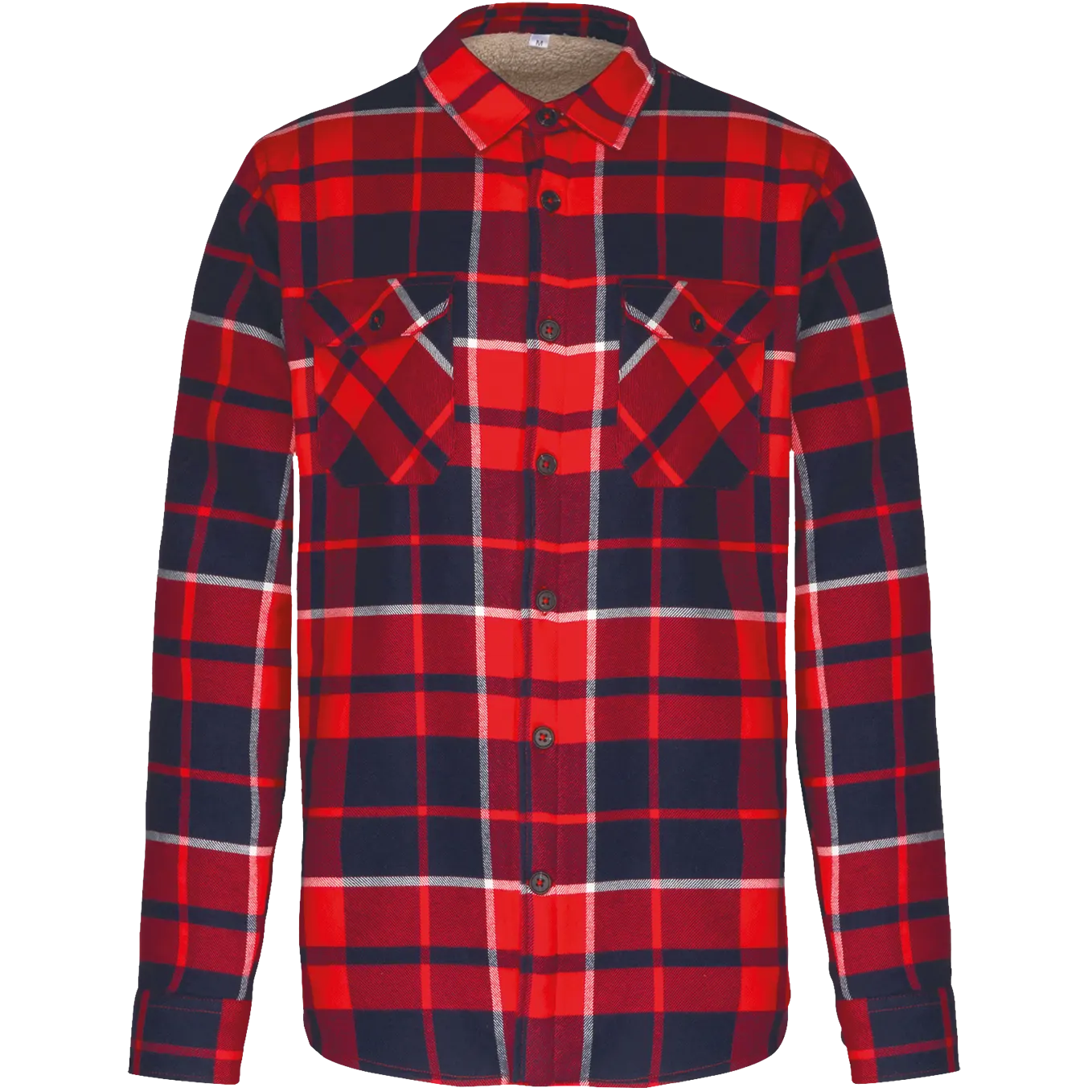 Sobrecamisa leñador forro de sherpa