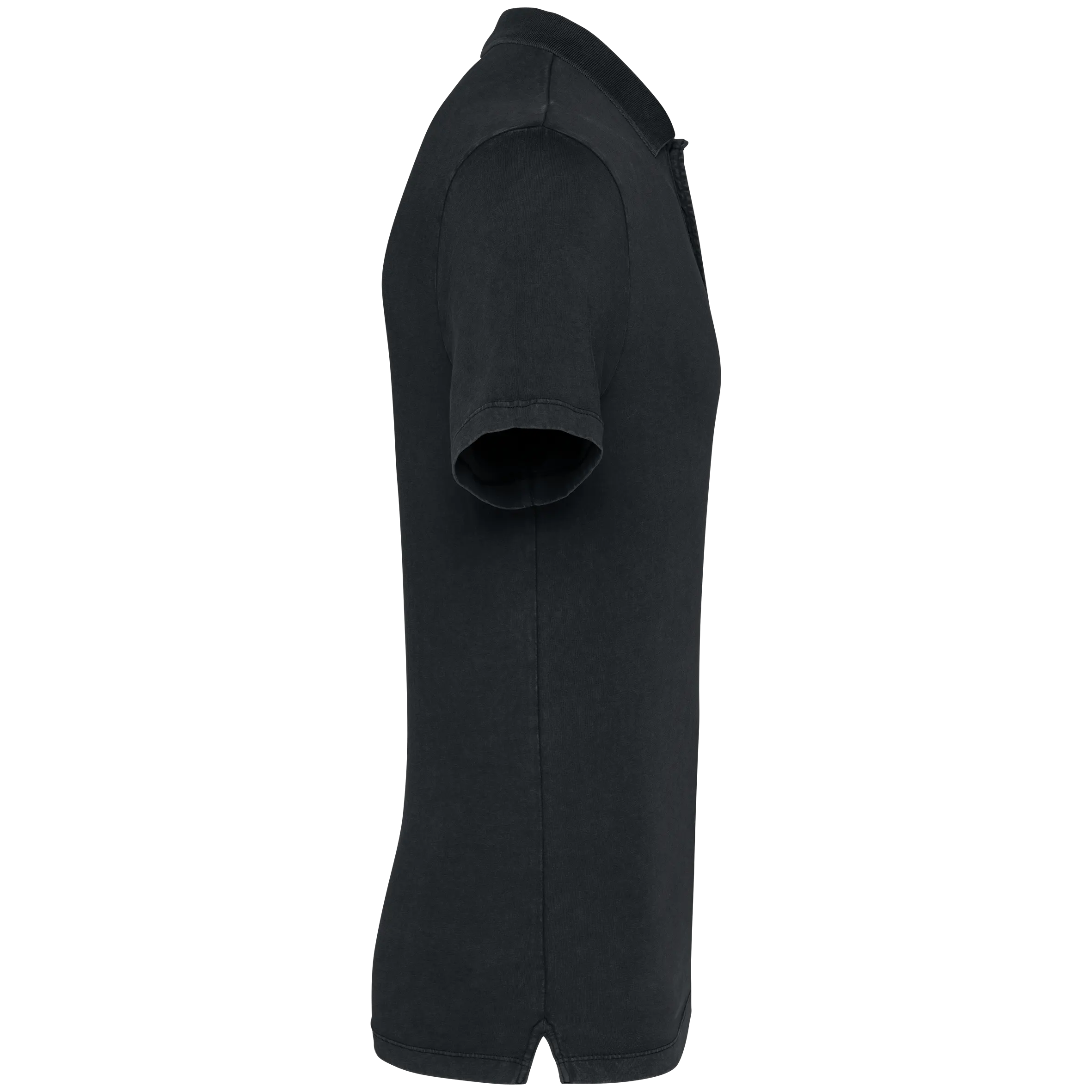 Polo ecorresponsable efecto lavado de punto jersey hombre