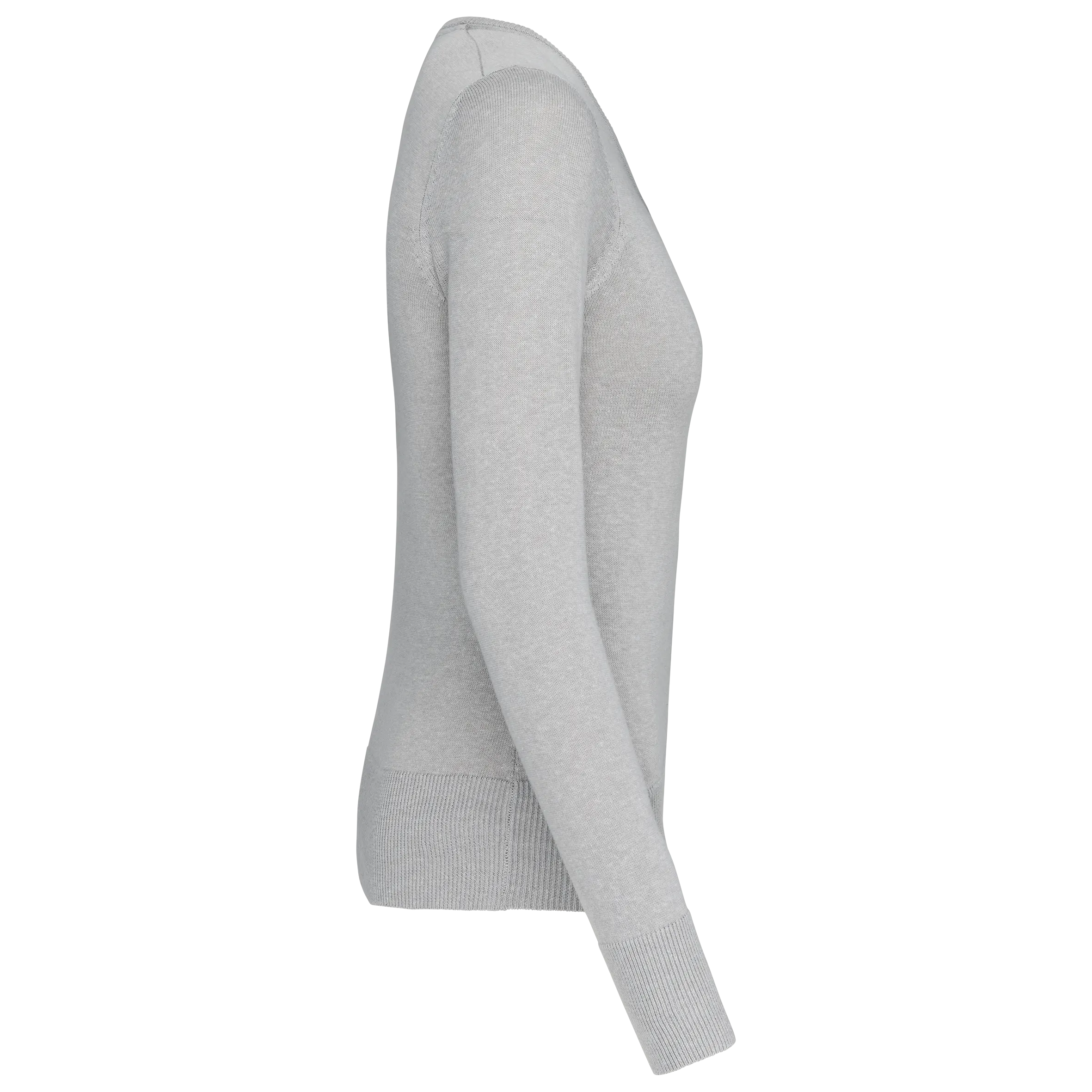 Jersey cuello de pico mujer
