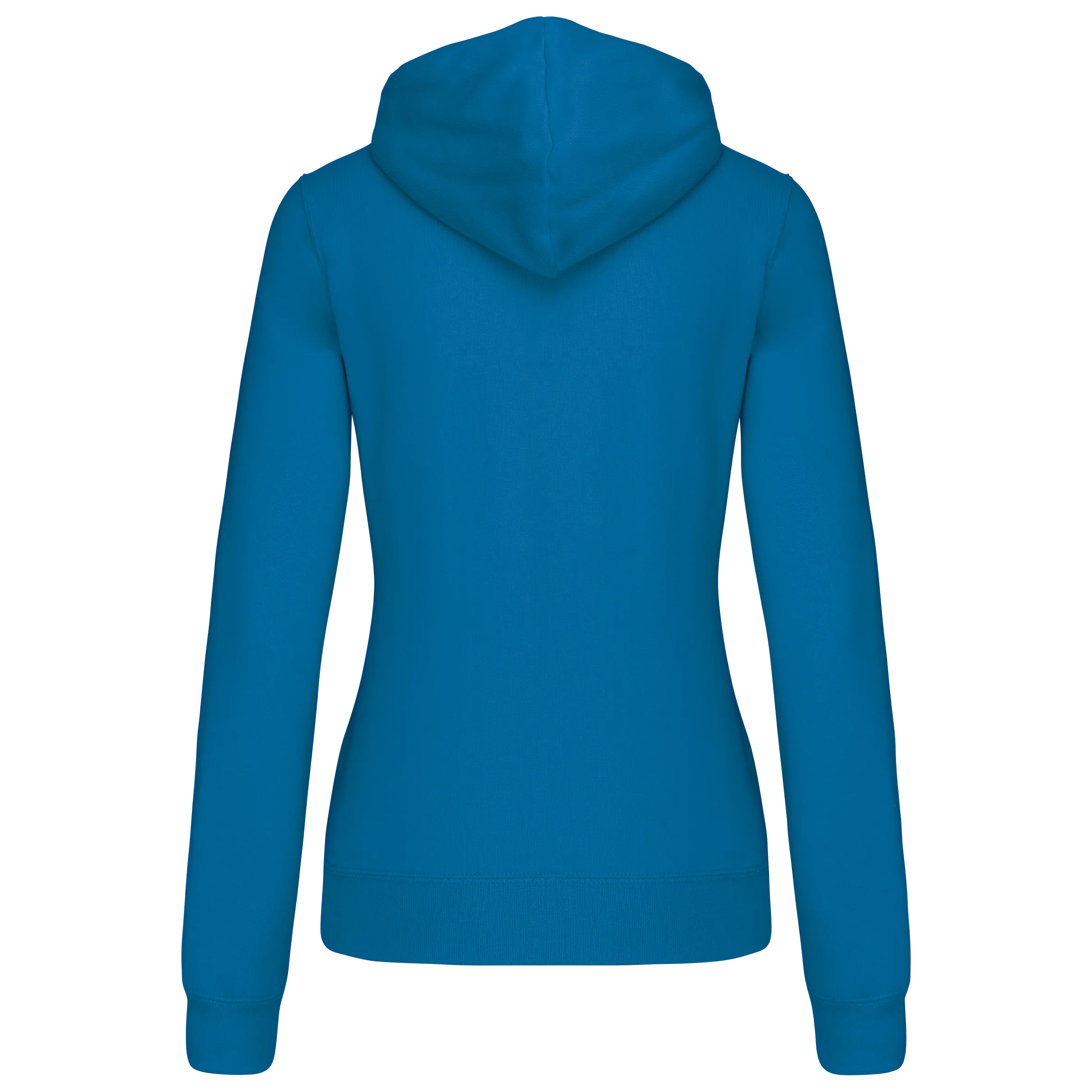 Sudadera capucha contrastada mujer