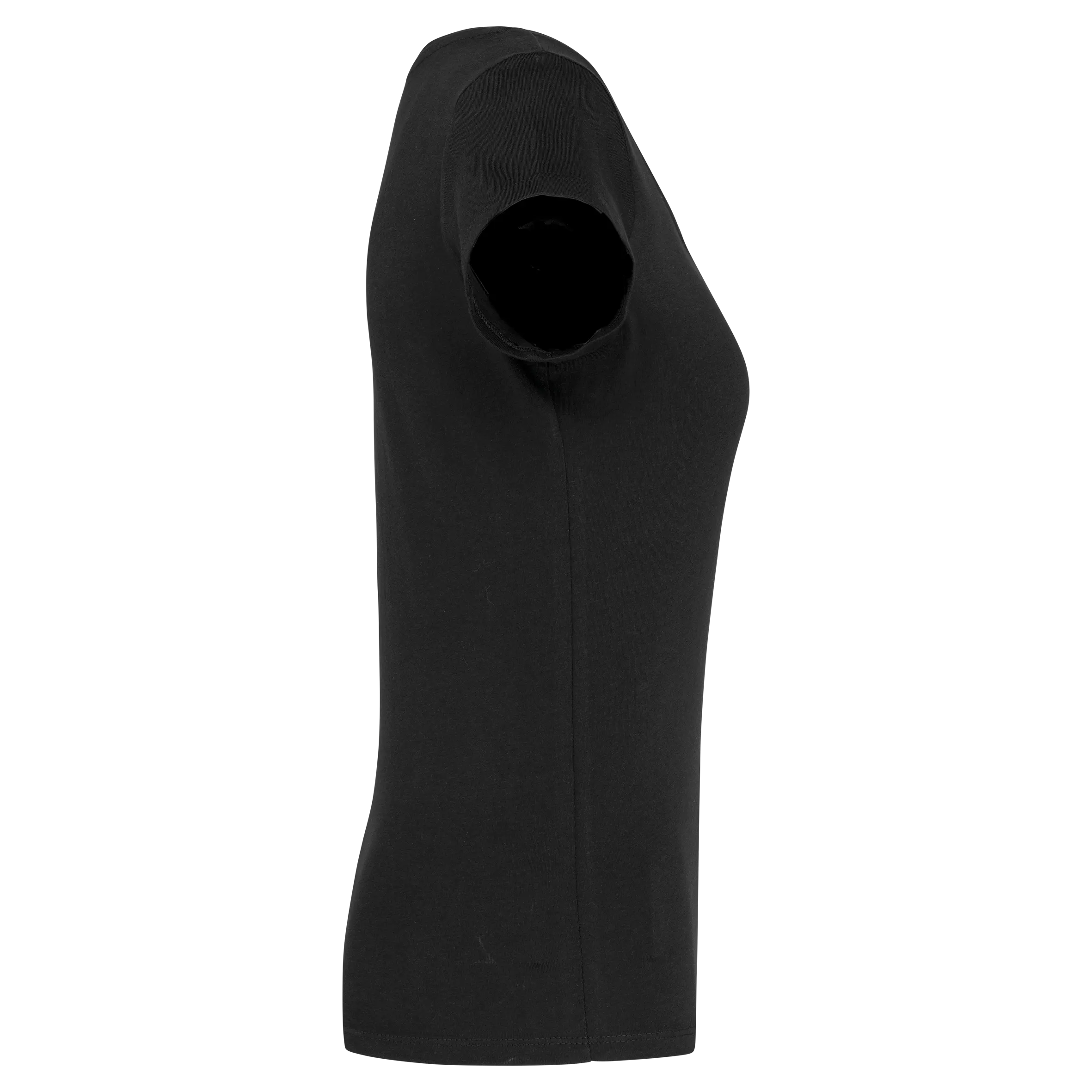 Camiseta manga corta cuello barco mujer