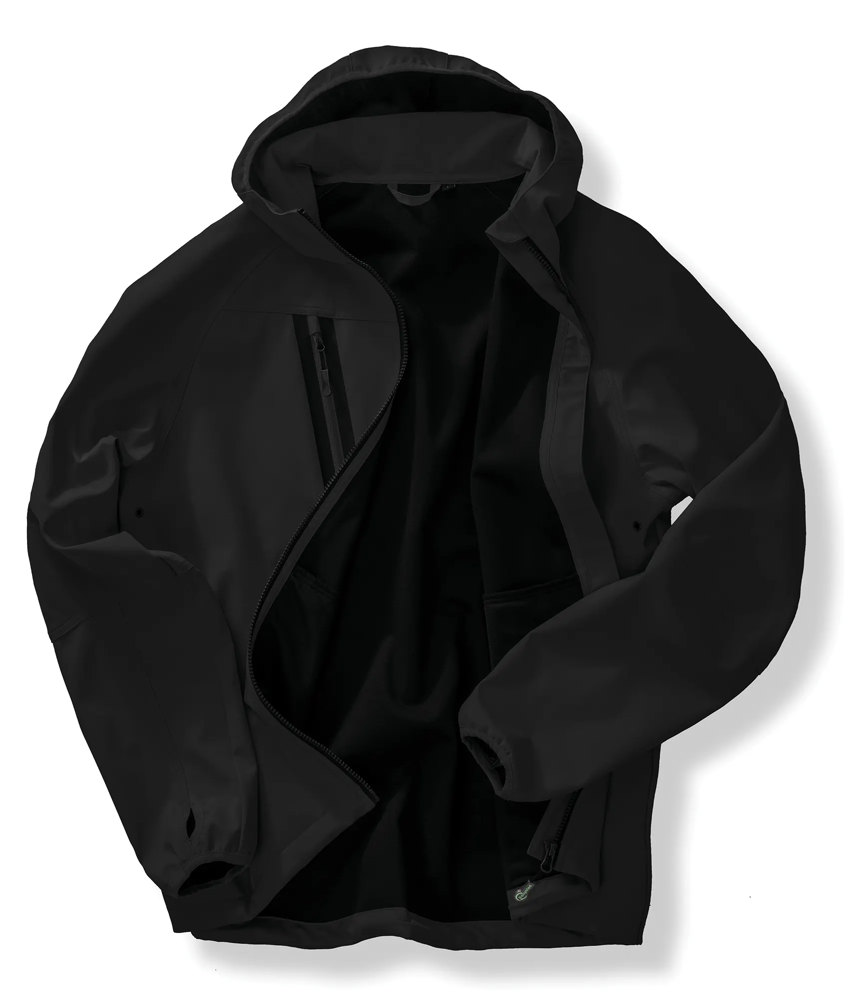 Chaqueta softshell 3 capas reciclada con capucha unisex<br/>