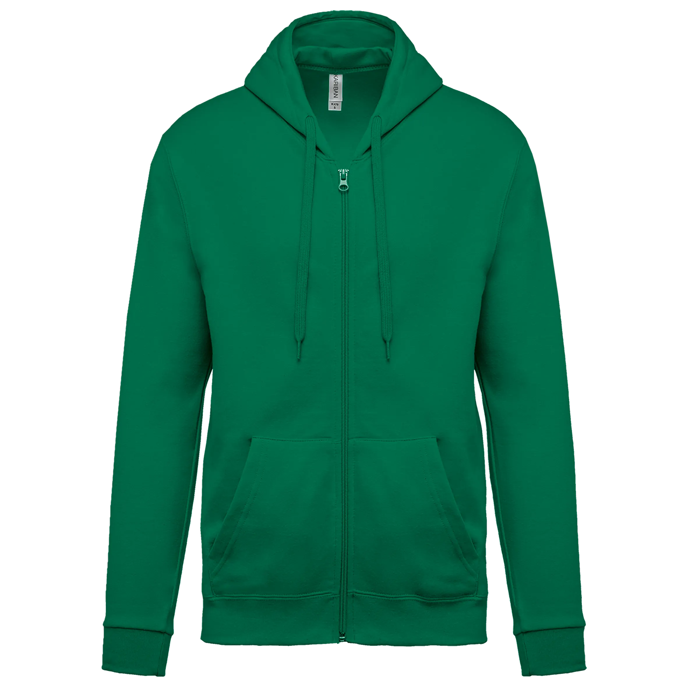 Sudadera capucha y cremallera unisex