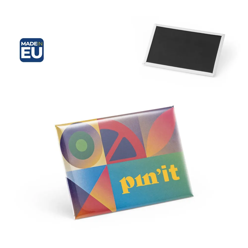 Button P'IN 15. Button P'IN 15. Pin rectangular con imán
