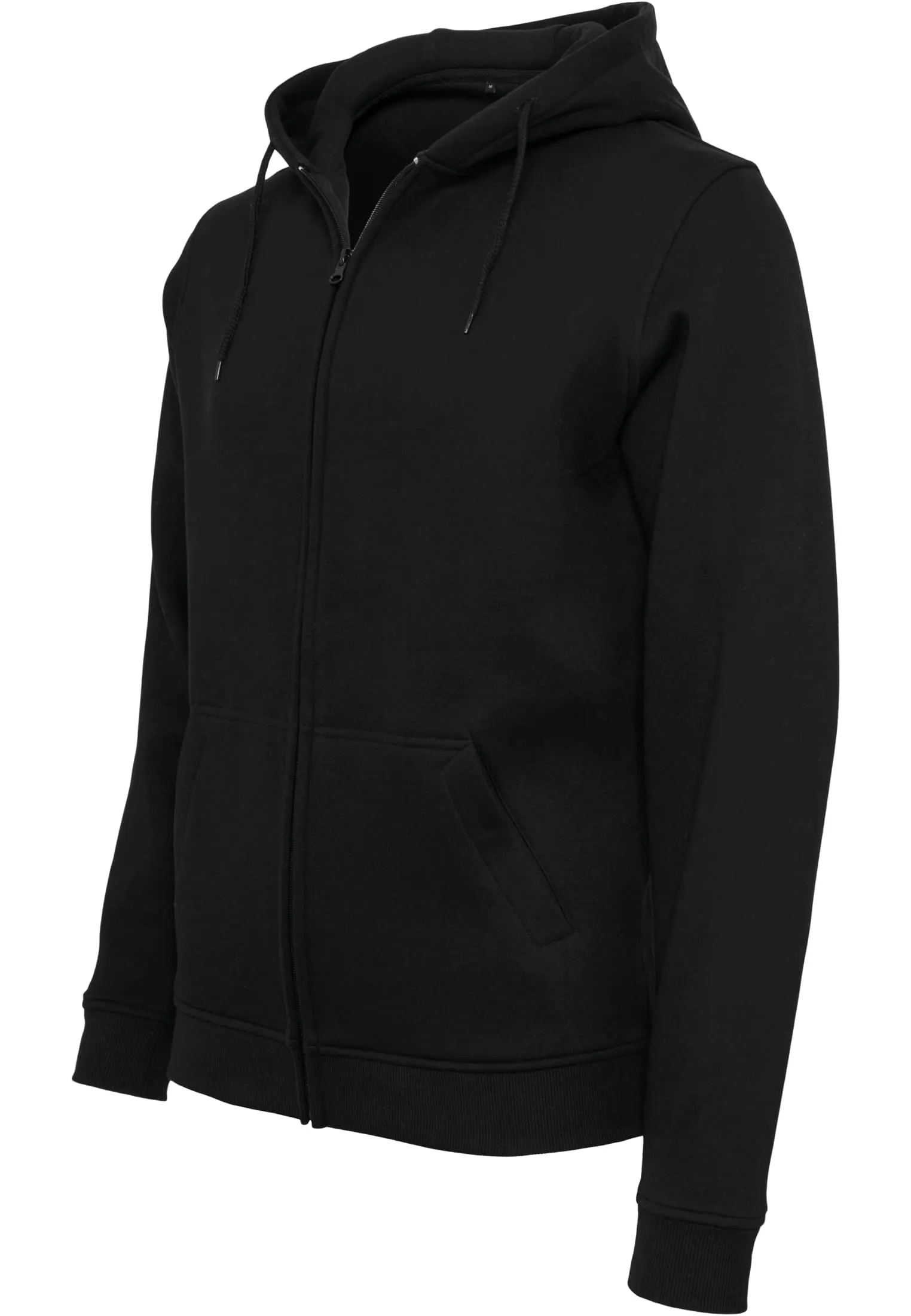 Sudadera con capucha y cremallera de tejido grueso