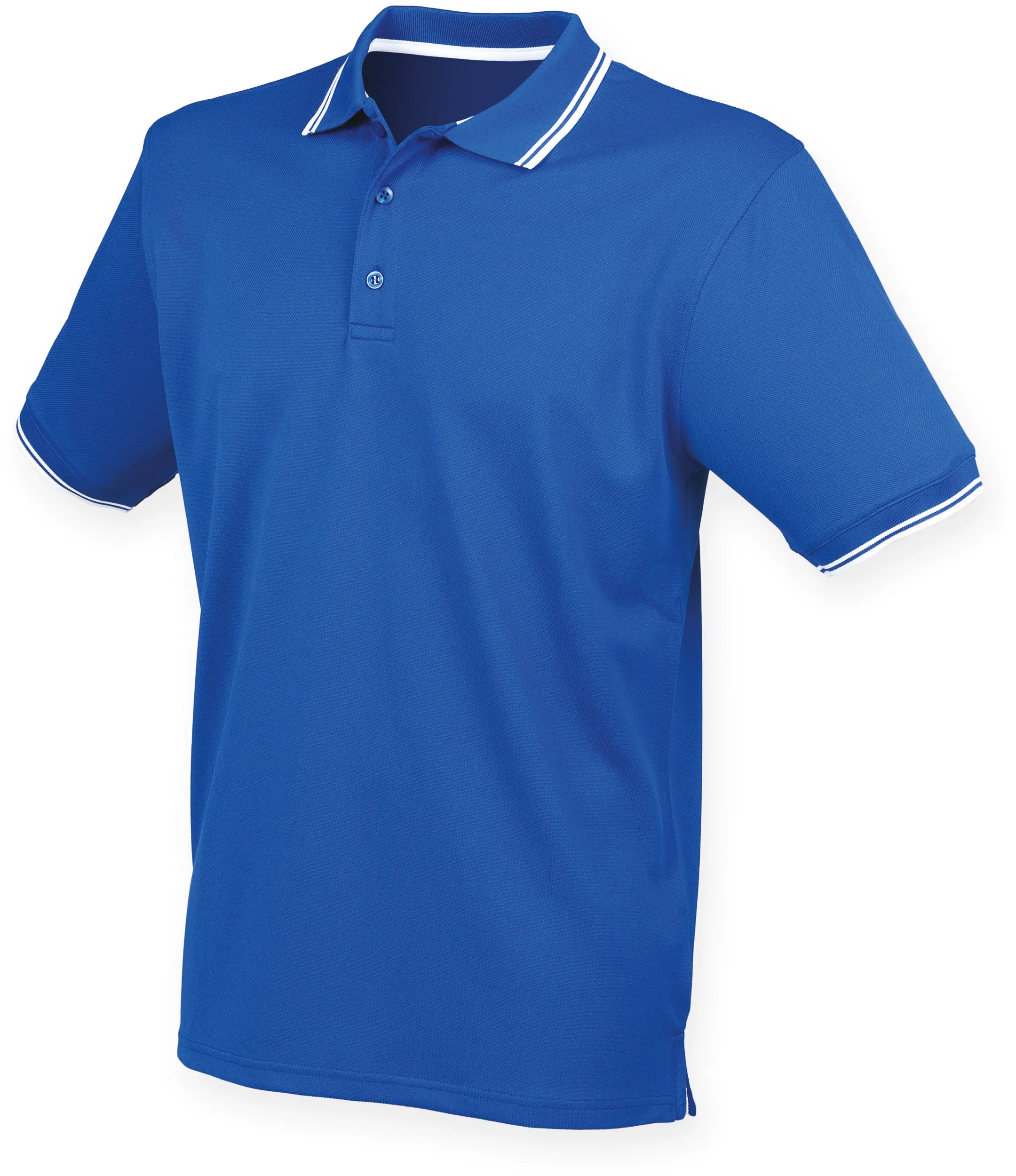 Polo Cool Plus® con ribete