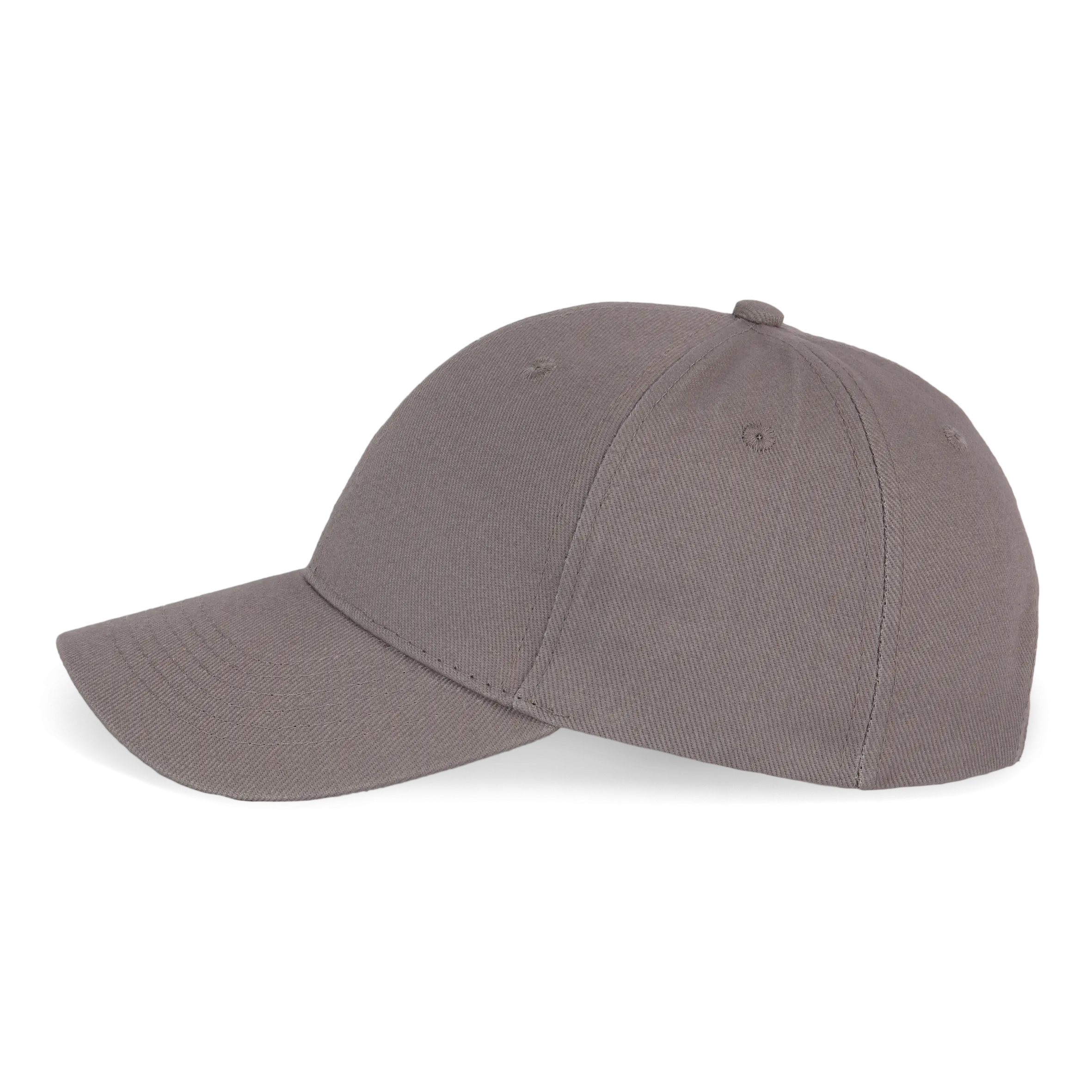 Gorra de algodón bio - 6 paneles