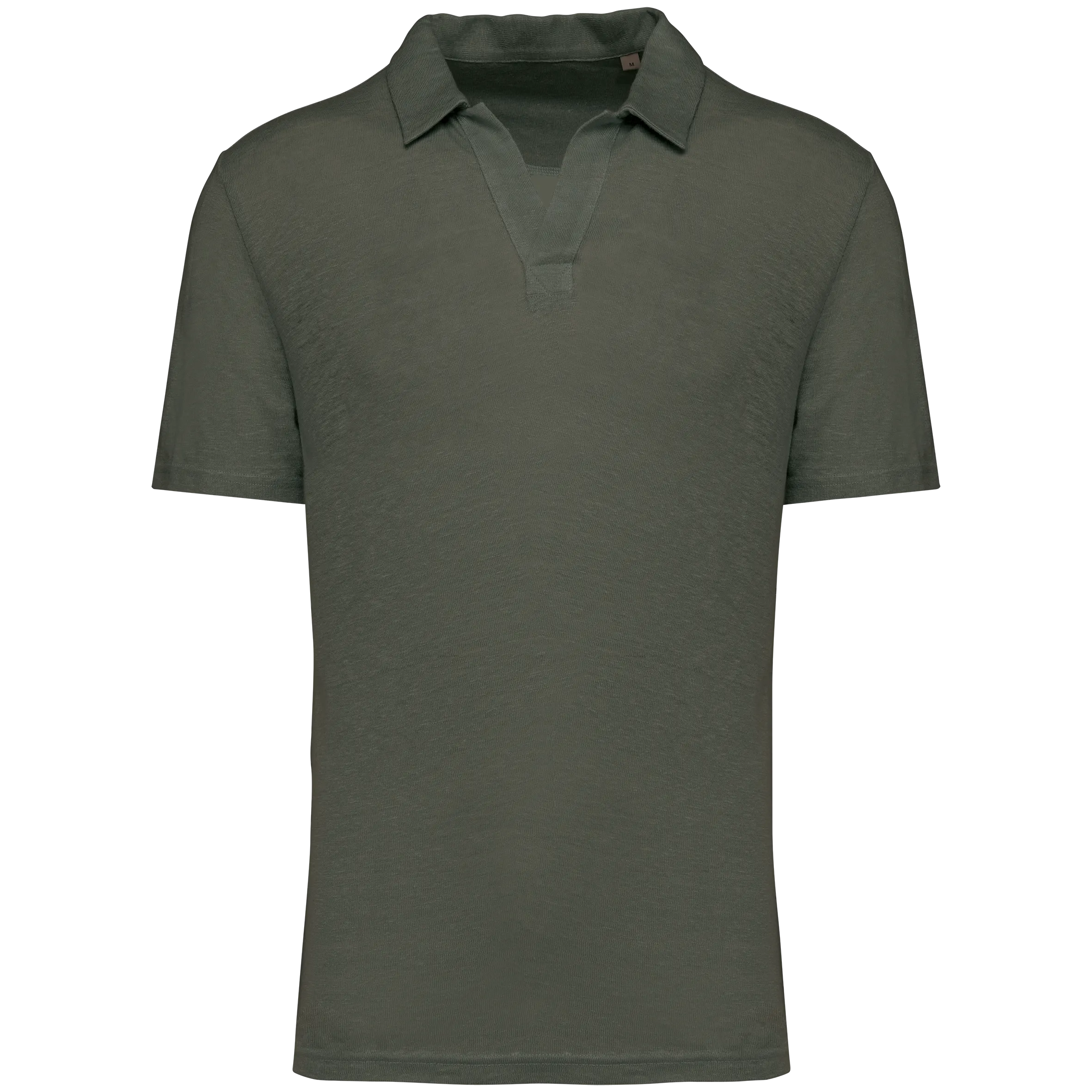 Polo de lino hombre