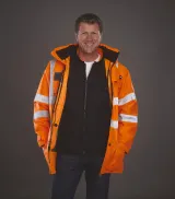 Parka de seguridad Alta Visibilidad 7 en 1