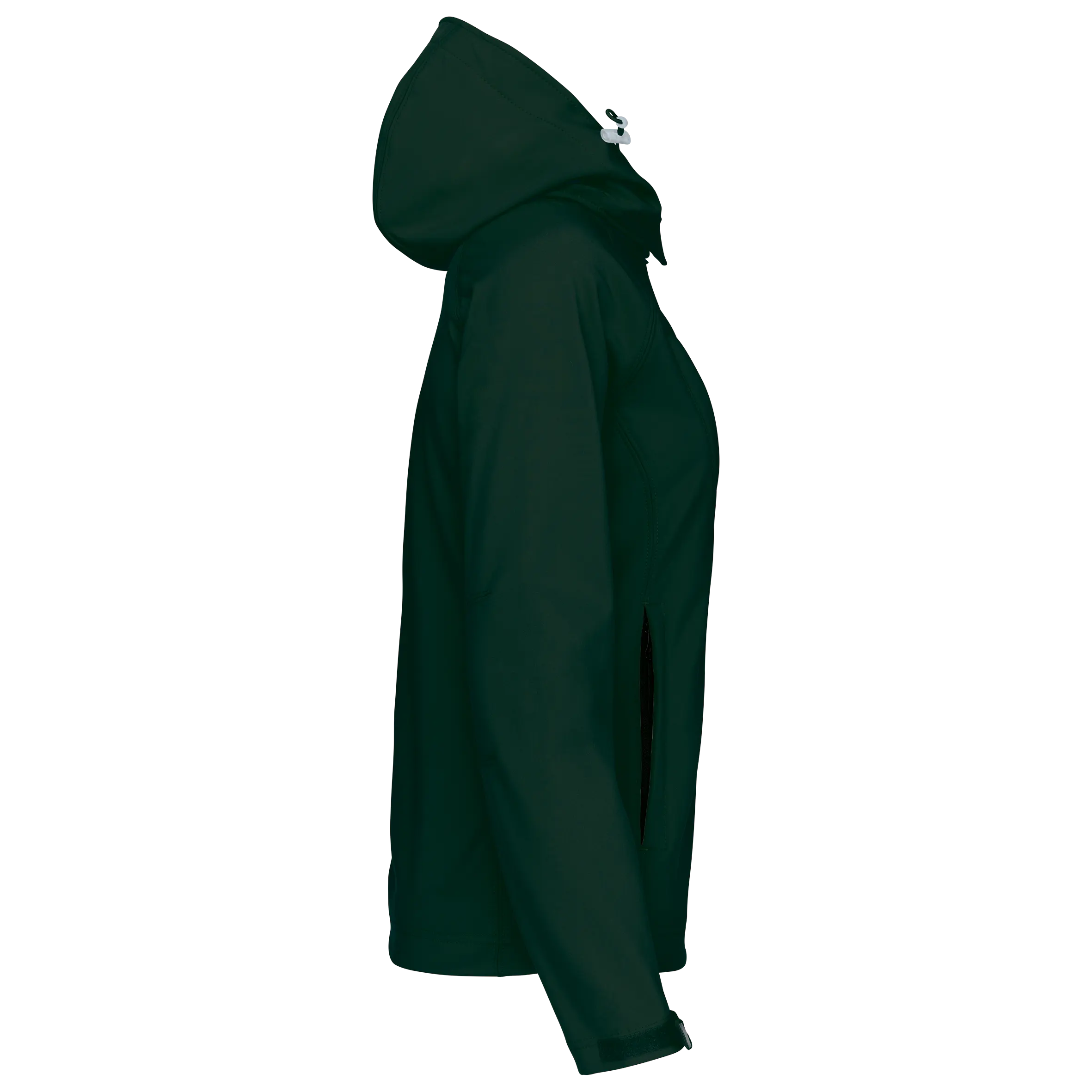 Chaqueta softshell con capucha extraíble mujer