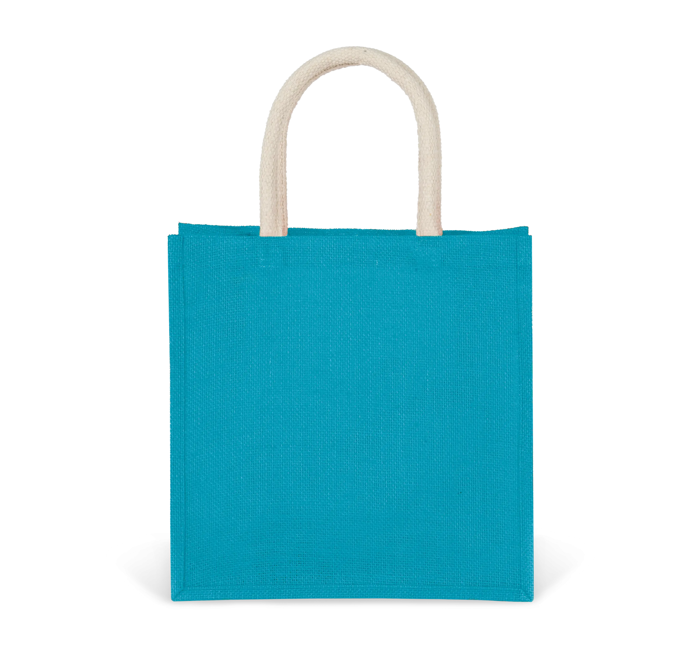 Bolsa estilo tote de tela de yute, modelo grande