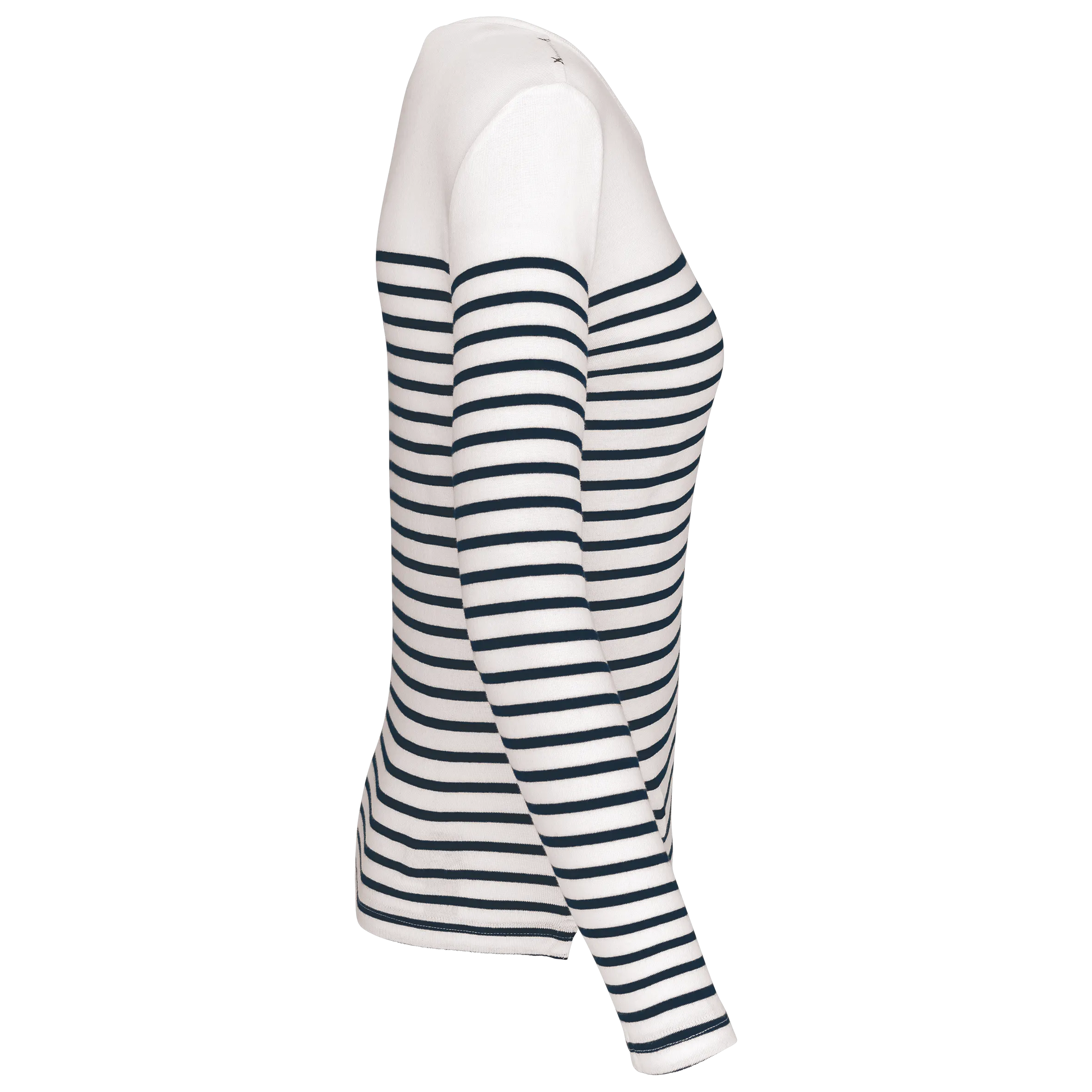 Camiseta marinera de manga larga de mujer