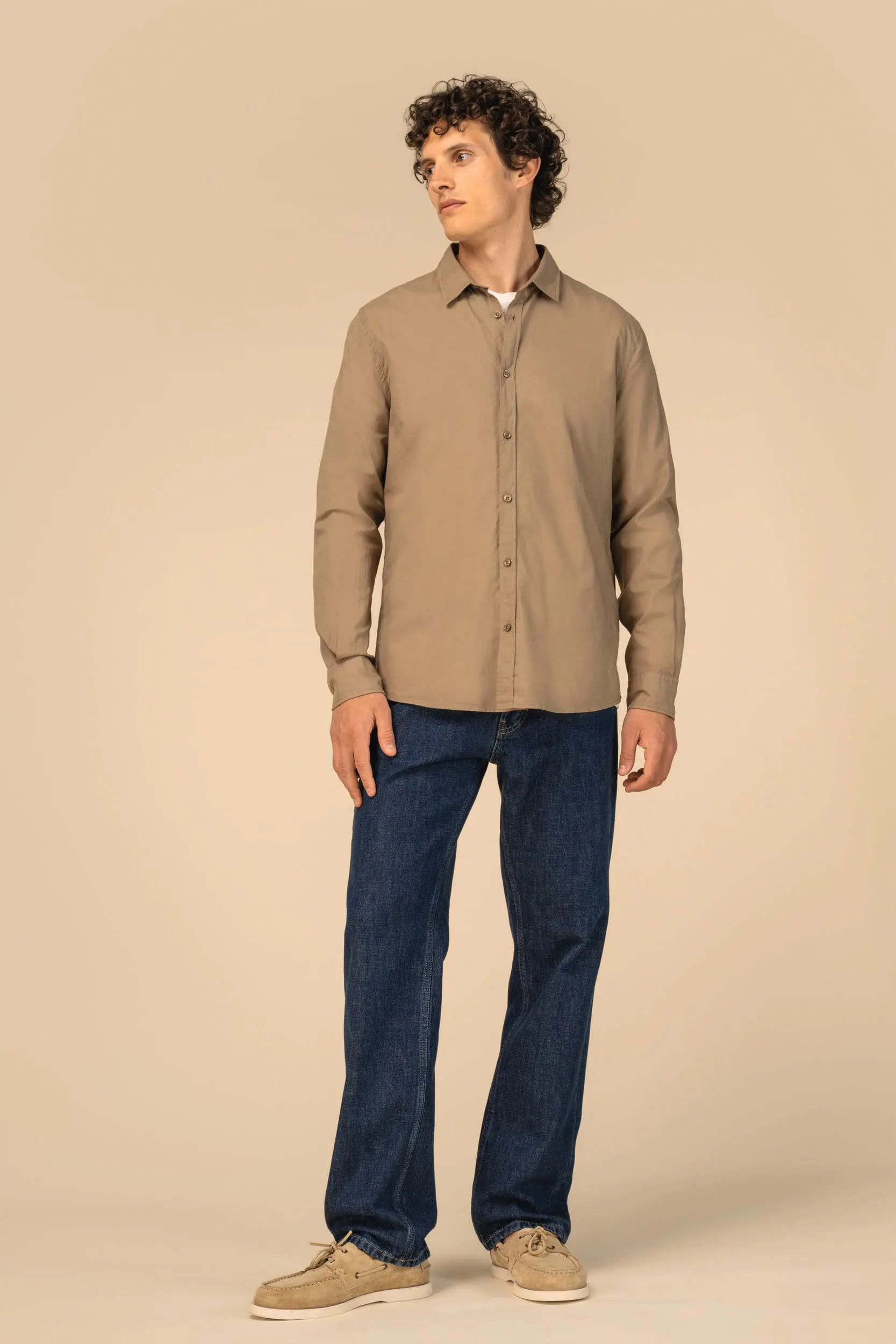 Camisa ecorresponsable hombre