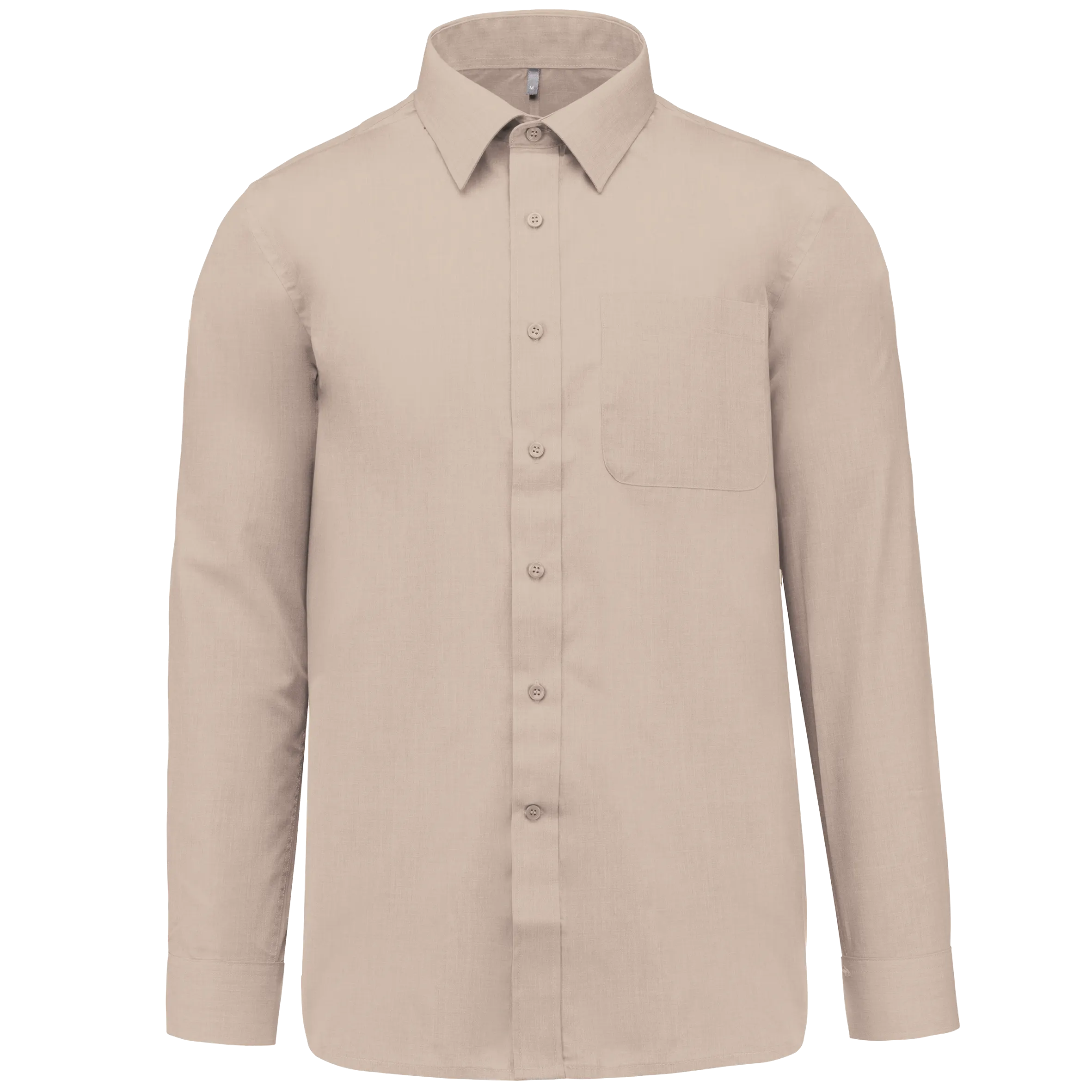 Camisa popelina de polialgodón de fácil cuidado hombre
