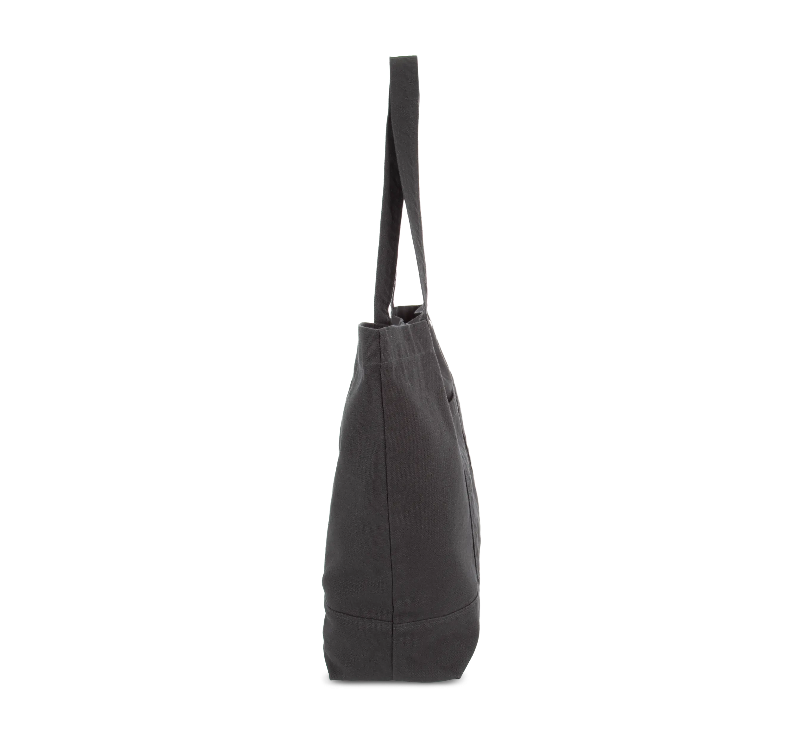 Bolsa shopper grande con bolsillo lateral