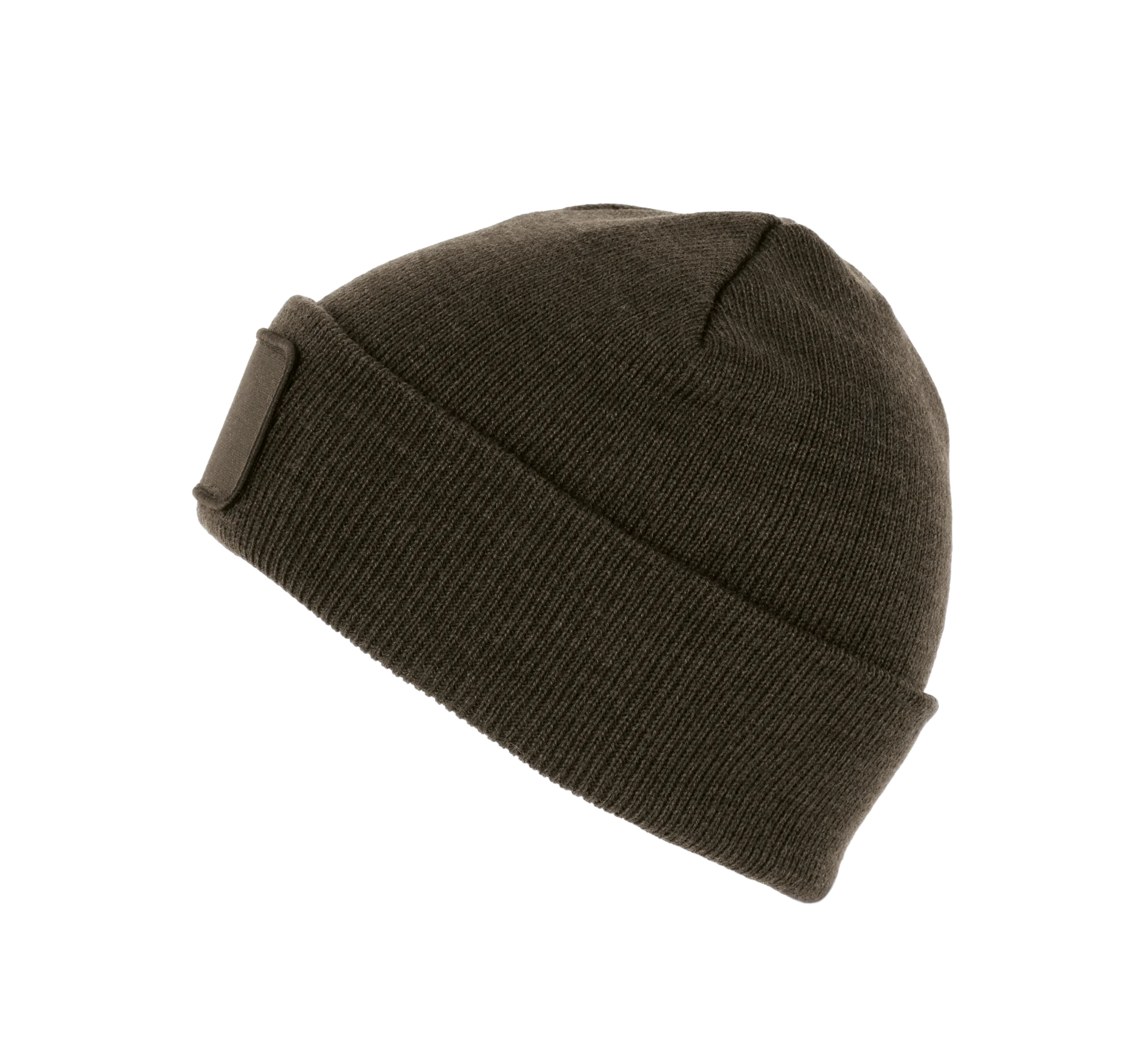 Gorro reciclado con parche