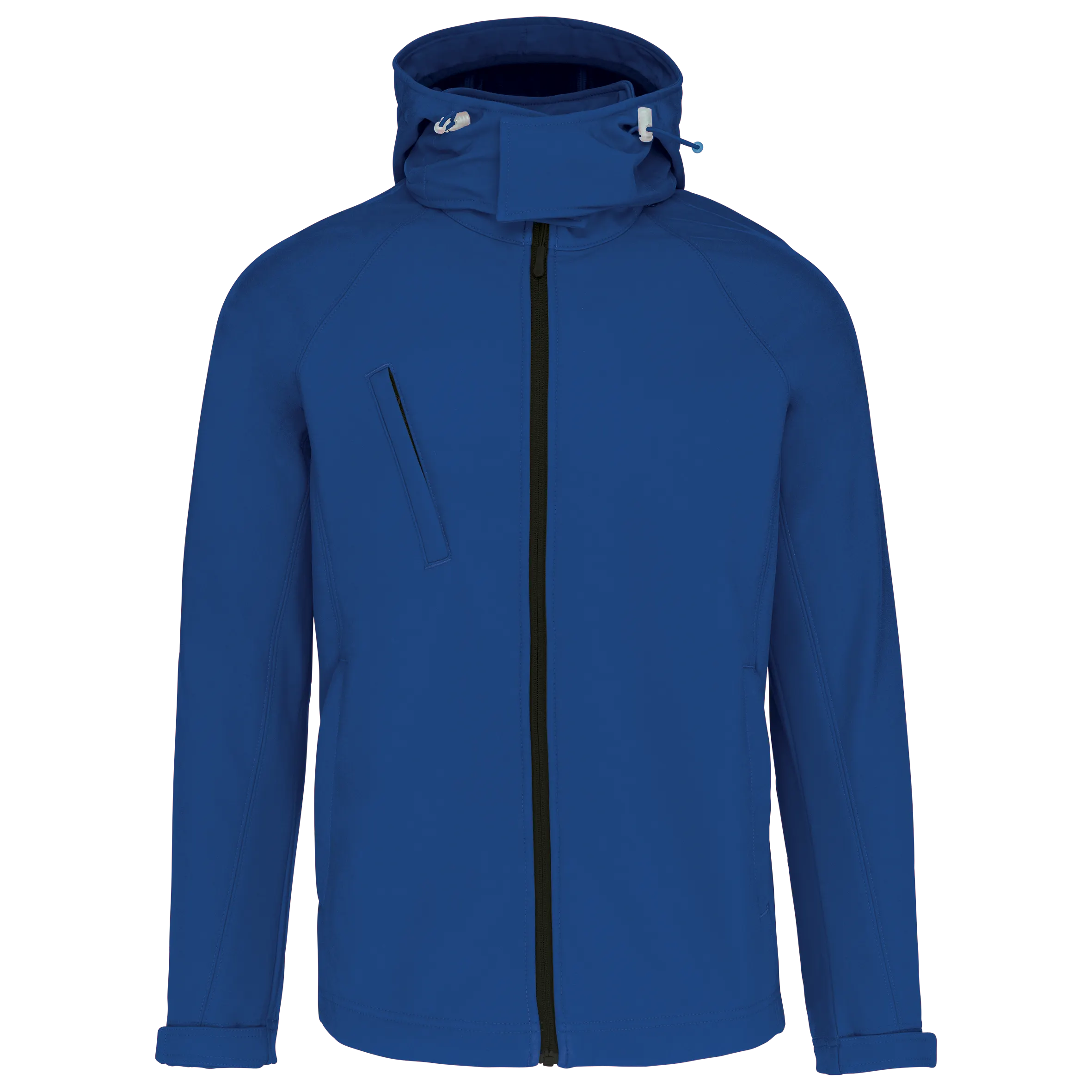 Chaqueta softshell con capucha extraíble hombre