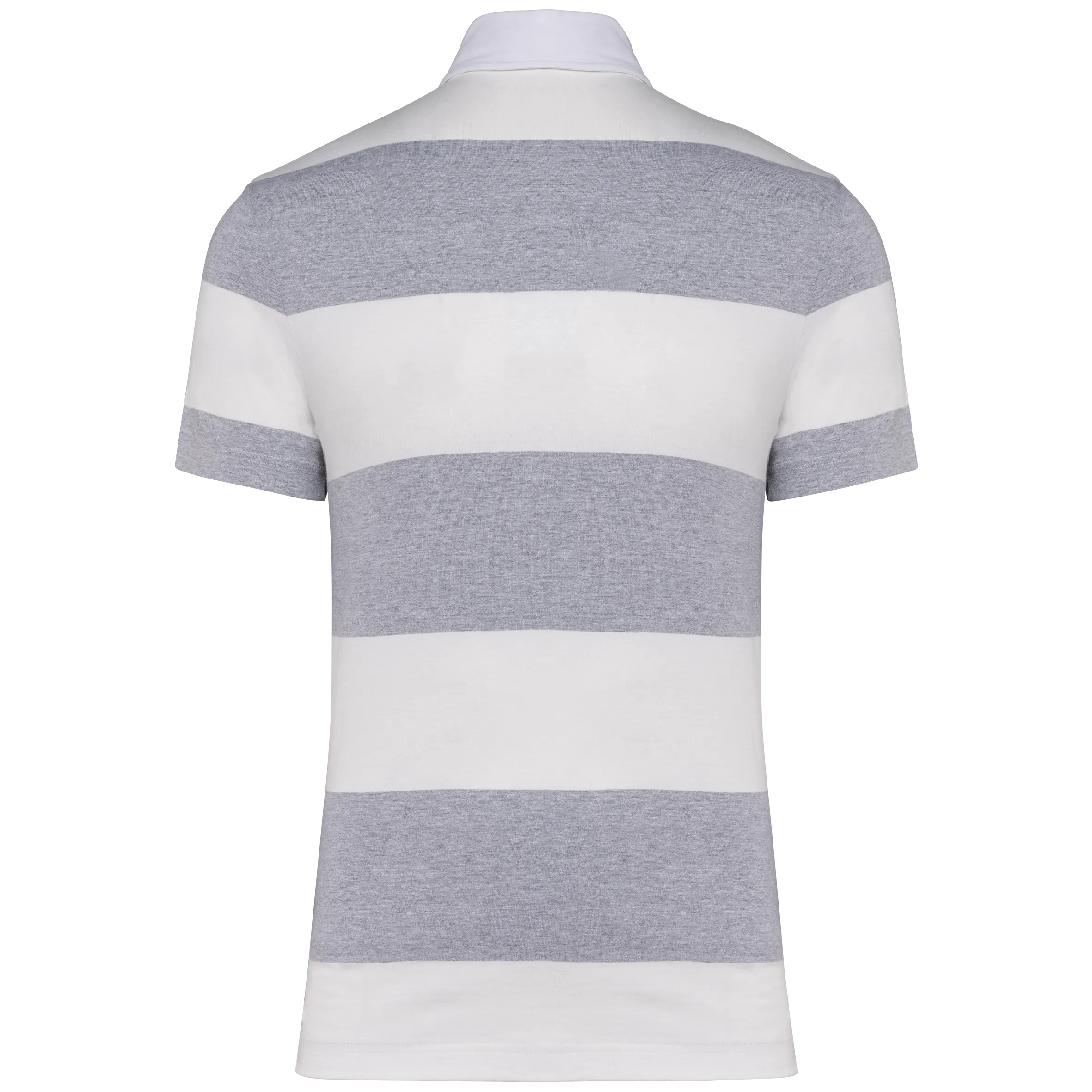 Oxford Grey / White Stripes