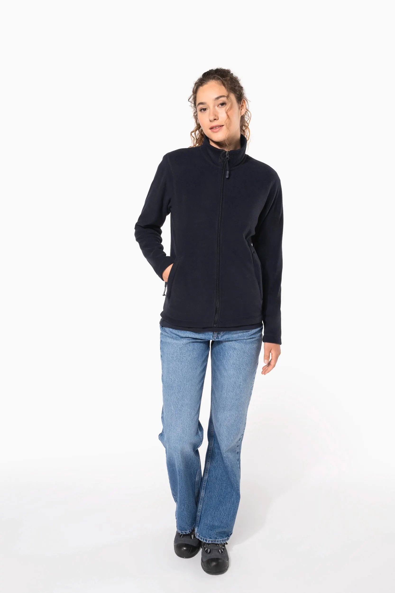 Chaqueta micropolar con cremallera unisex