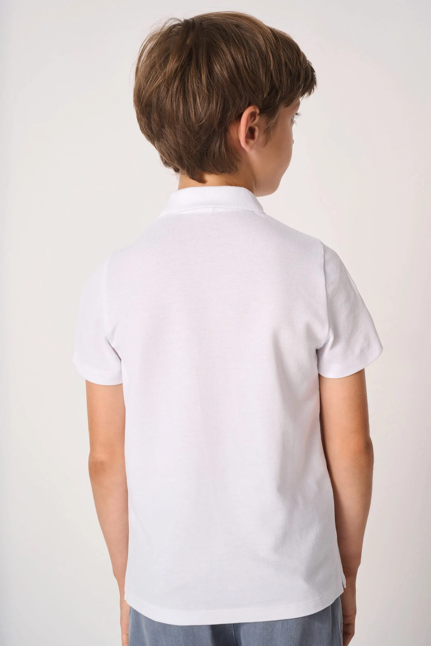 Polo punto piqué infantil
