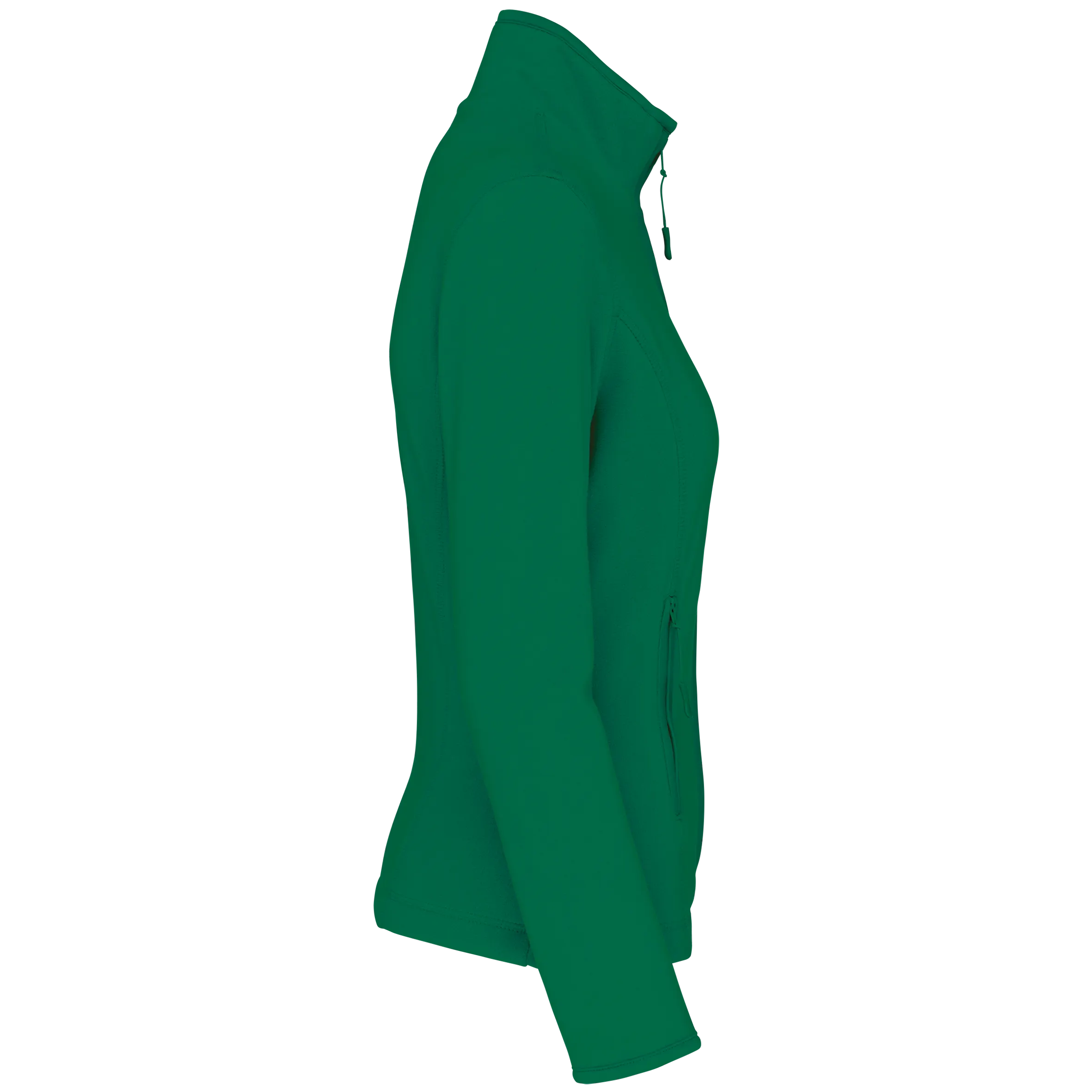 Chaqueta micropolar con cremallera mujer