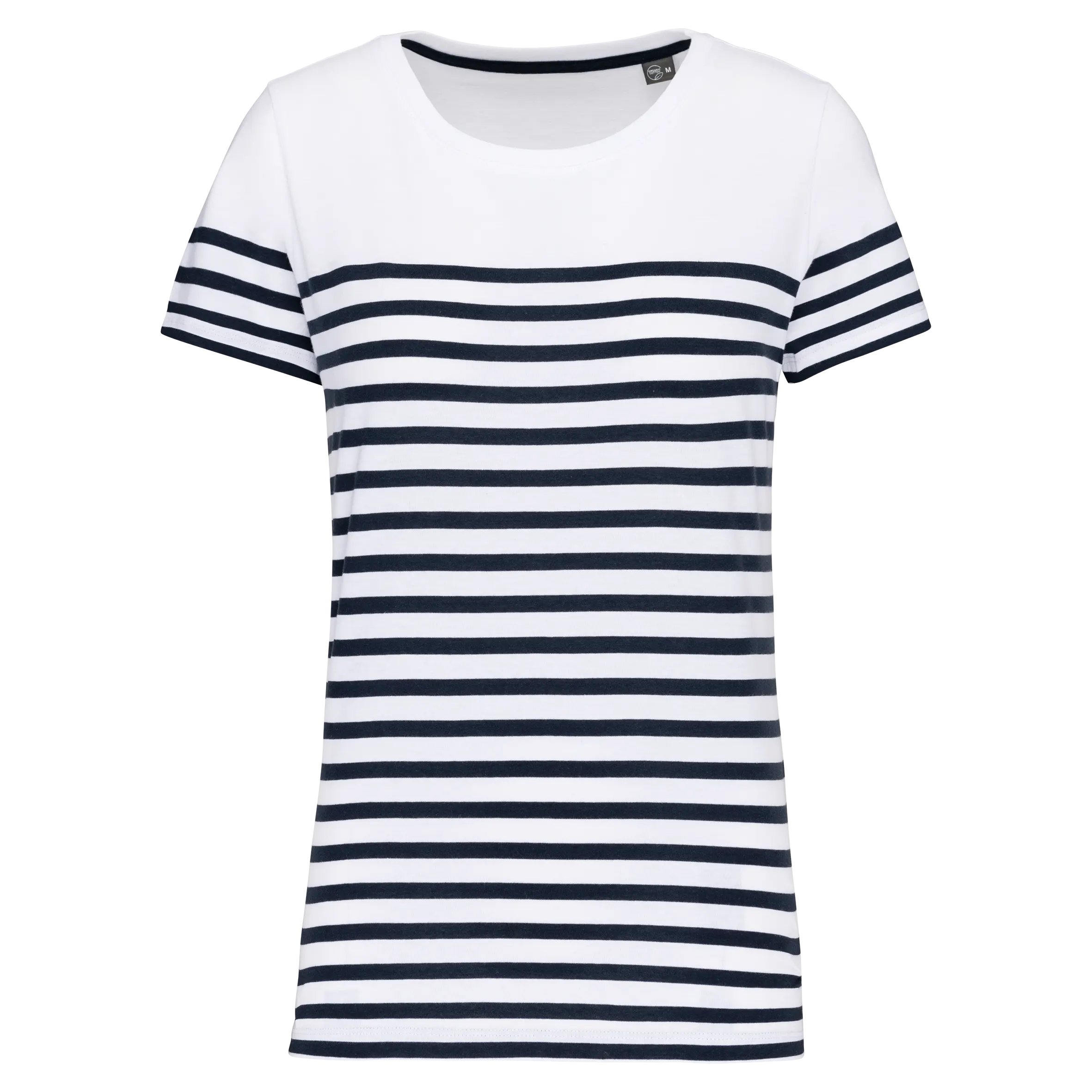 Camiseta marinera algodón orgánico mujer
