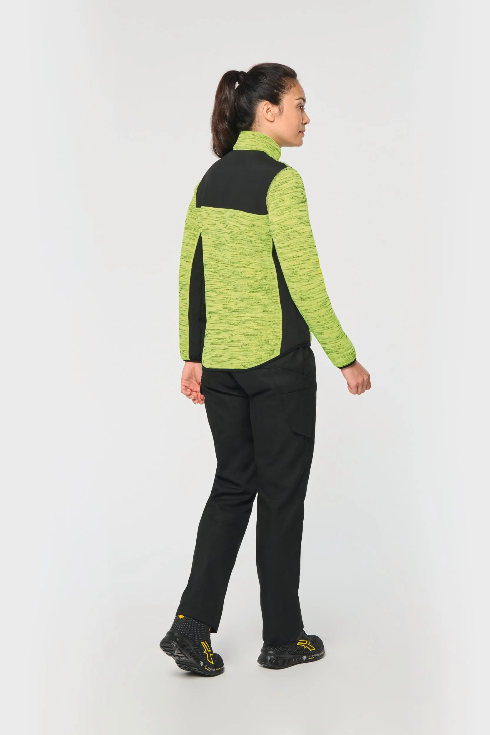 Chaqueta polytricot reciclada mujer