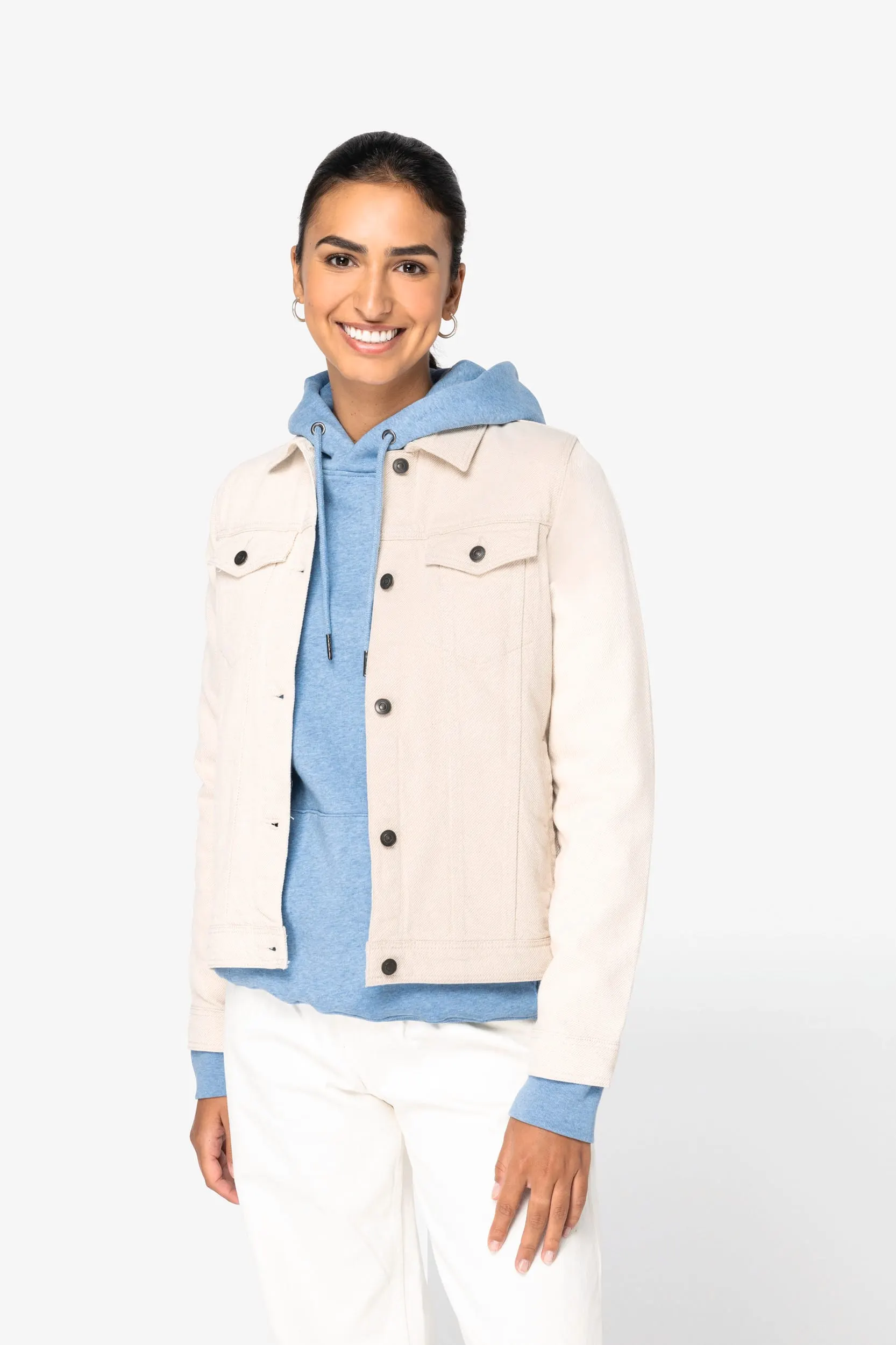 Chaqueta ecorresponsable de cáñamo mujer