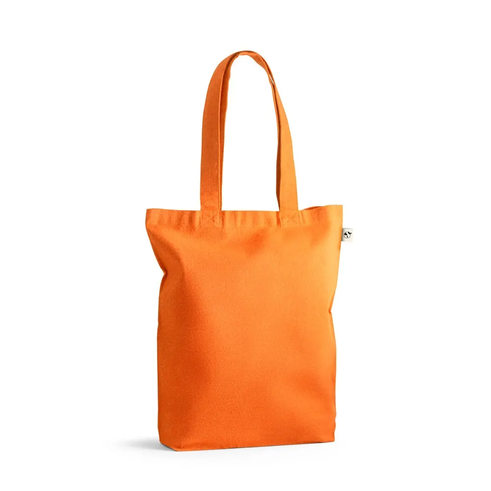 MERIDA. Bolsa de algodón (50%), algodón reciclado (30%) y poliéster (20% rPET) (220 g/m²)