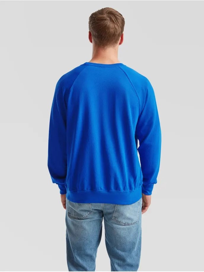 SUDADERA FRUIT OF THE LOOM LIGHTWEIGHT RAGLAN SWEAT