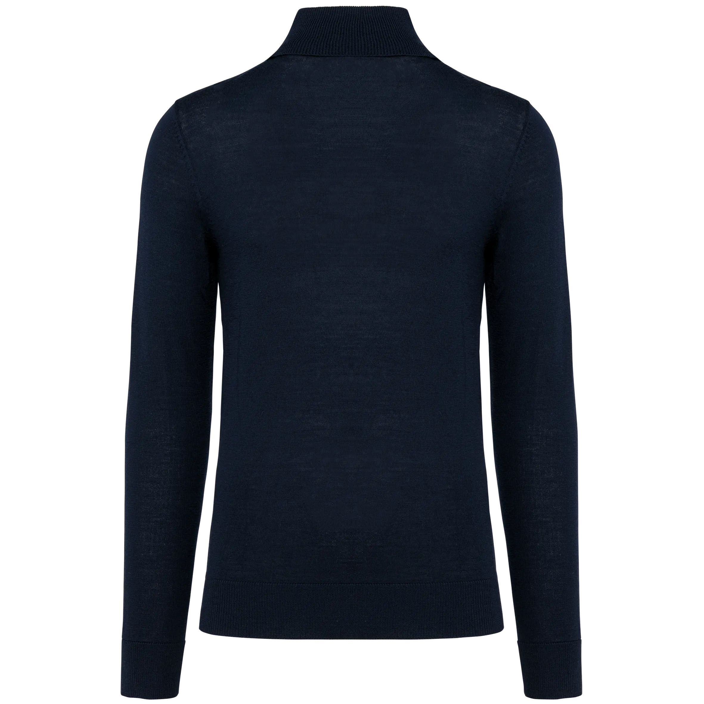 Jersey lana merina cuello vuelto hombre