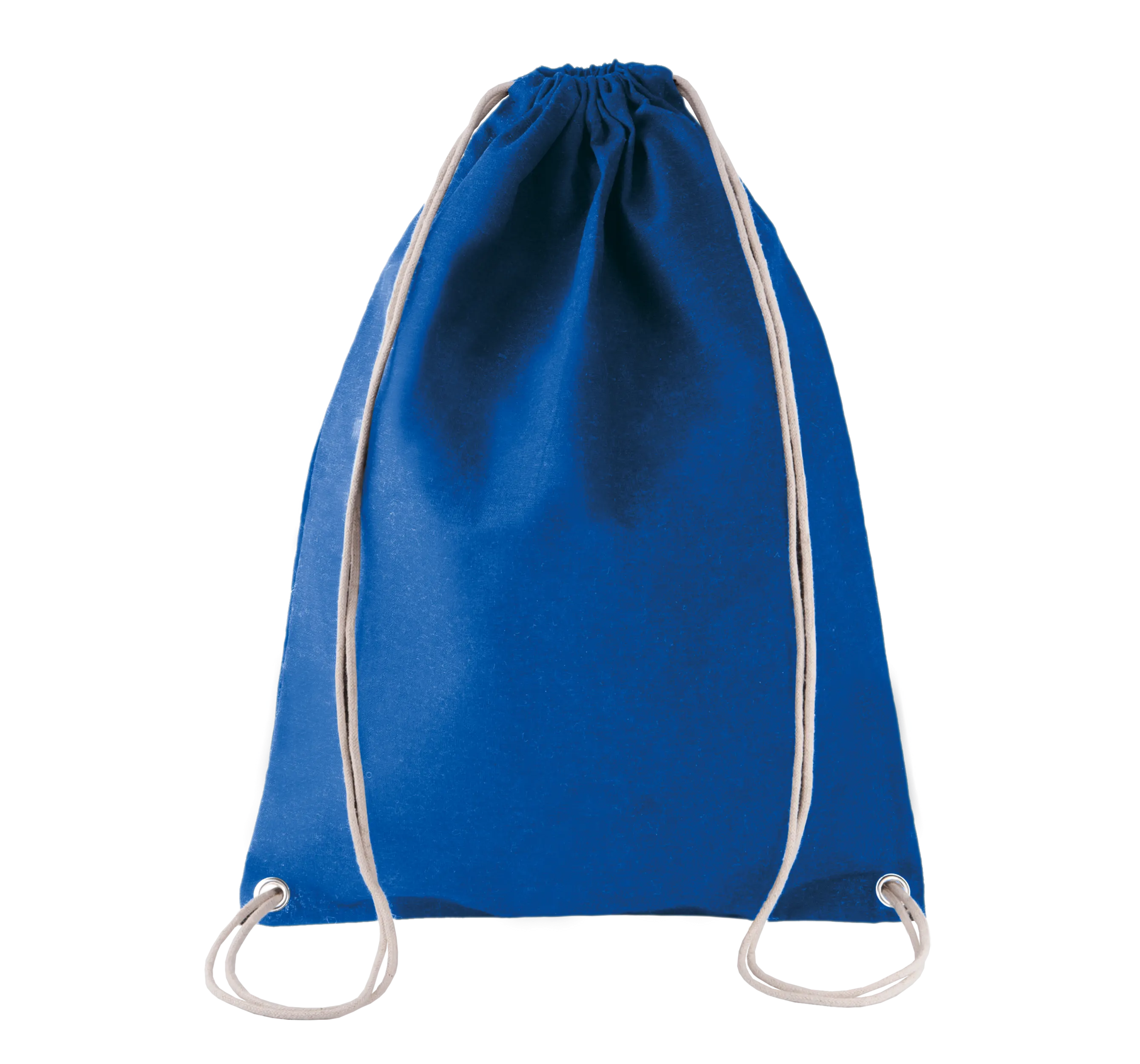 Mochila de algodón con cordones
