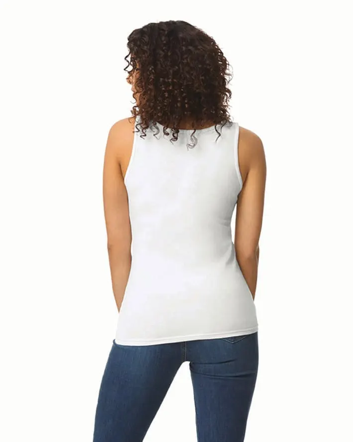 Camiseta SoftStyle sin mangas mujer