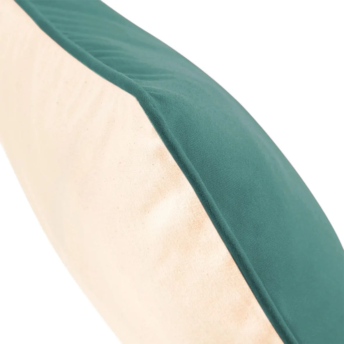 Funda de cojín con borde ribeteado<br/>