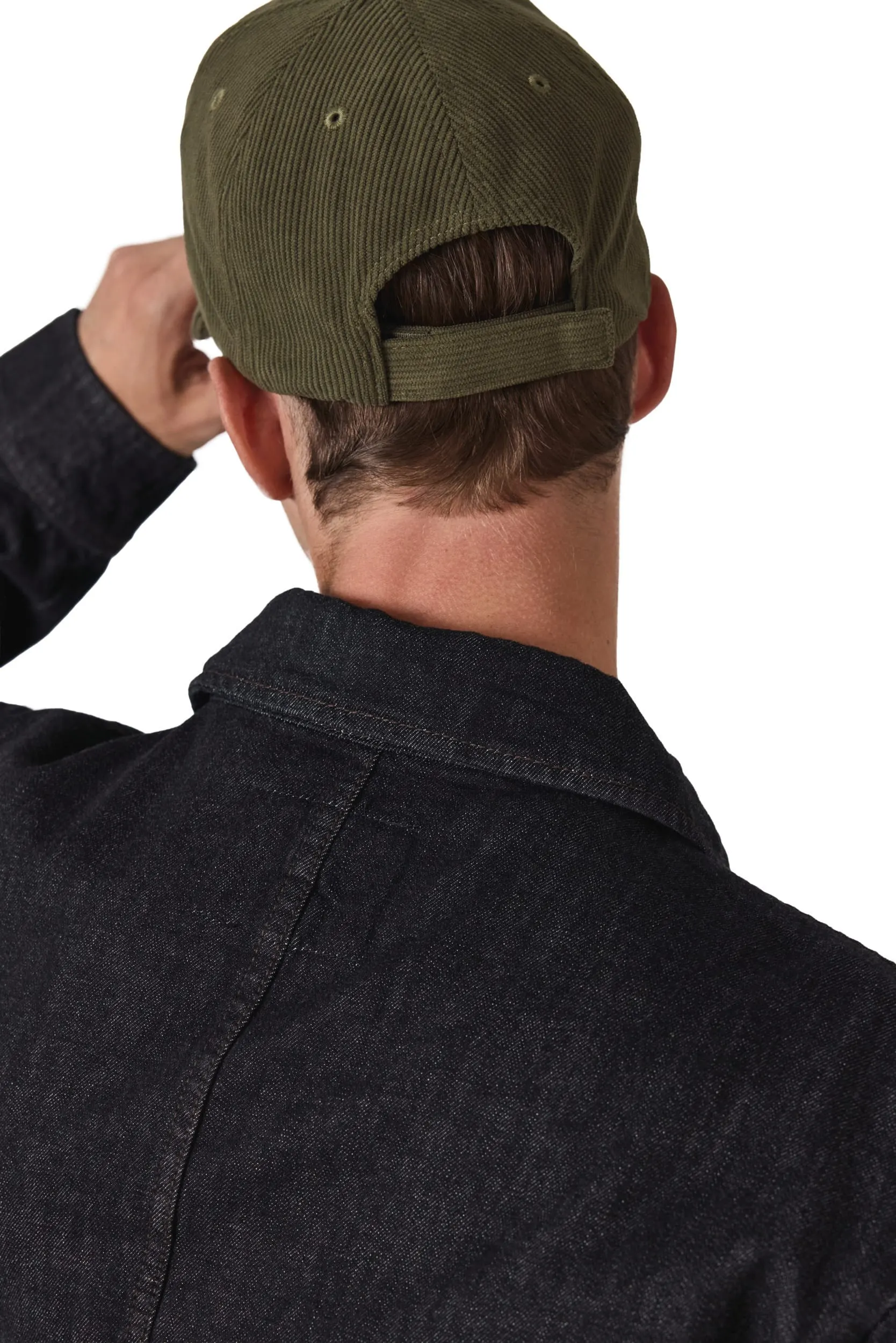 Gorra de pana de 5 paneles