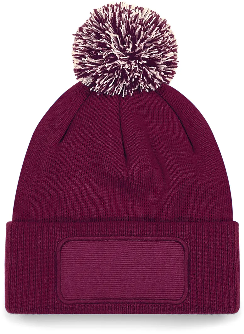 Gorro parche Snowstar® con pompón <br/>