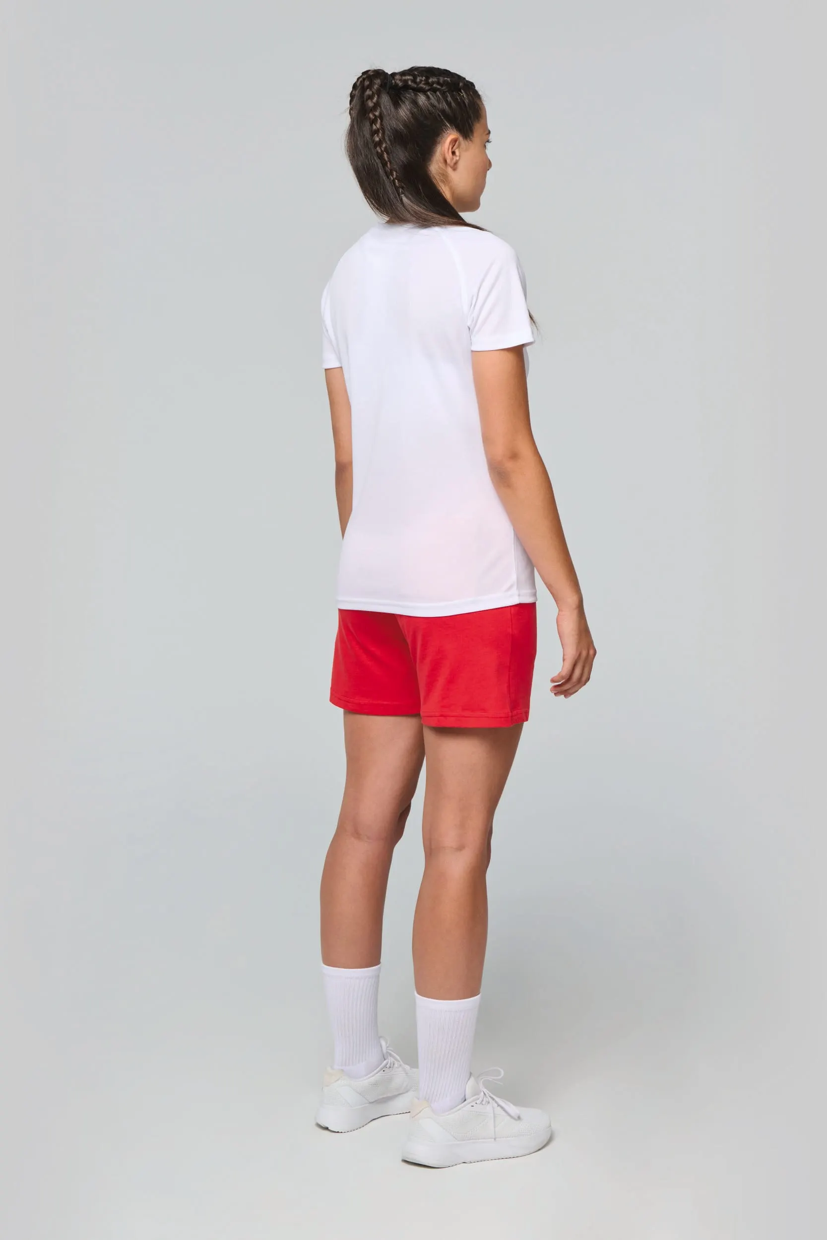 Short de punto jersey deportivo mujer