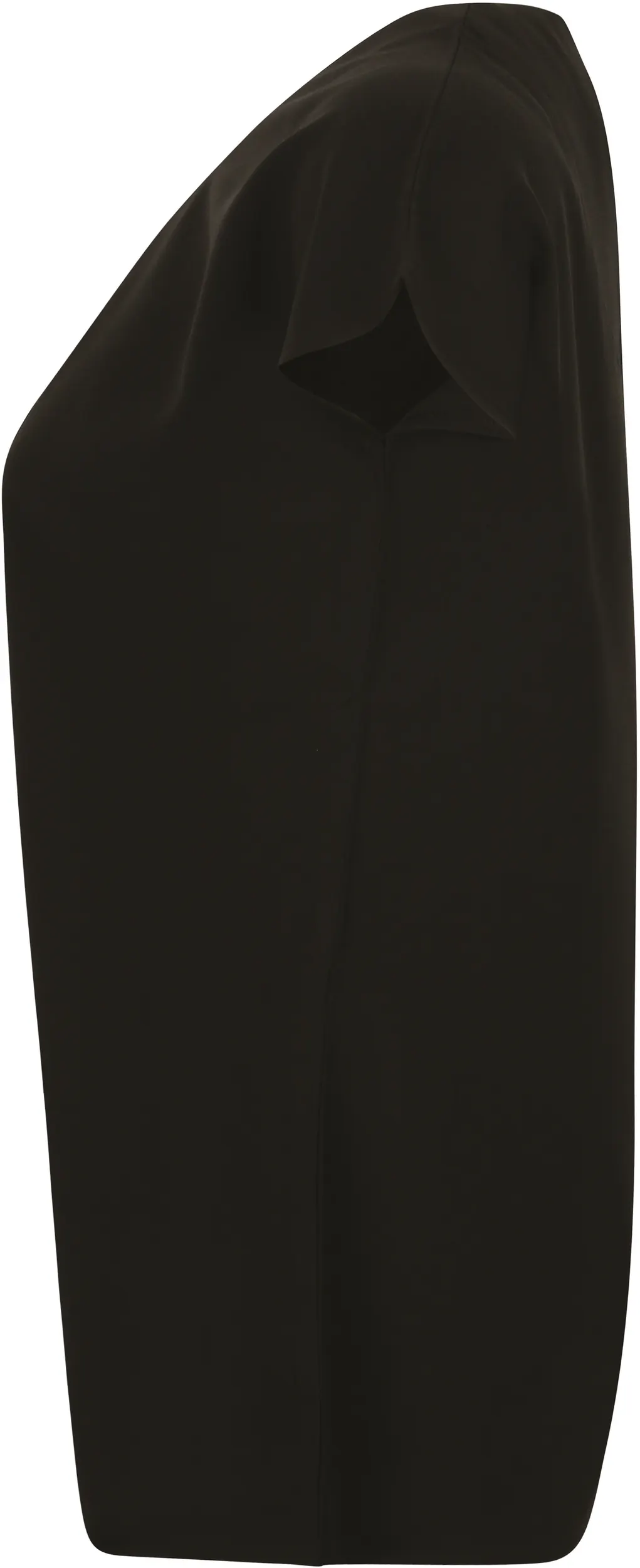 Top cuello plisado mujer