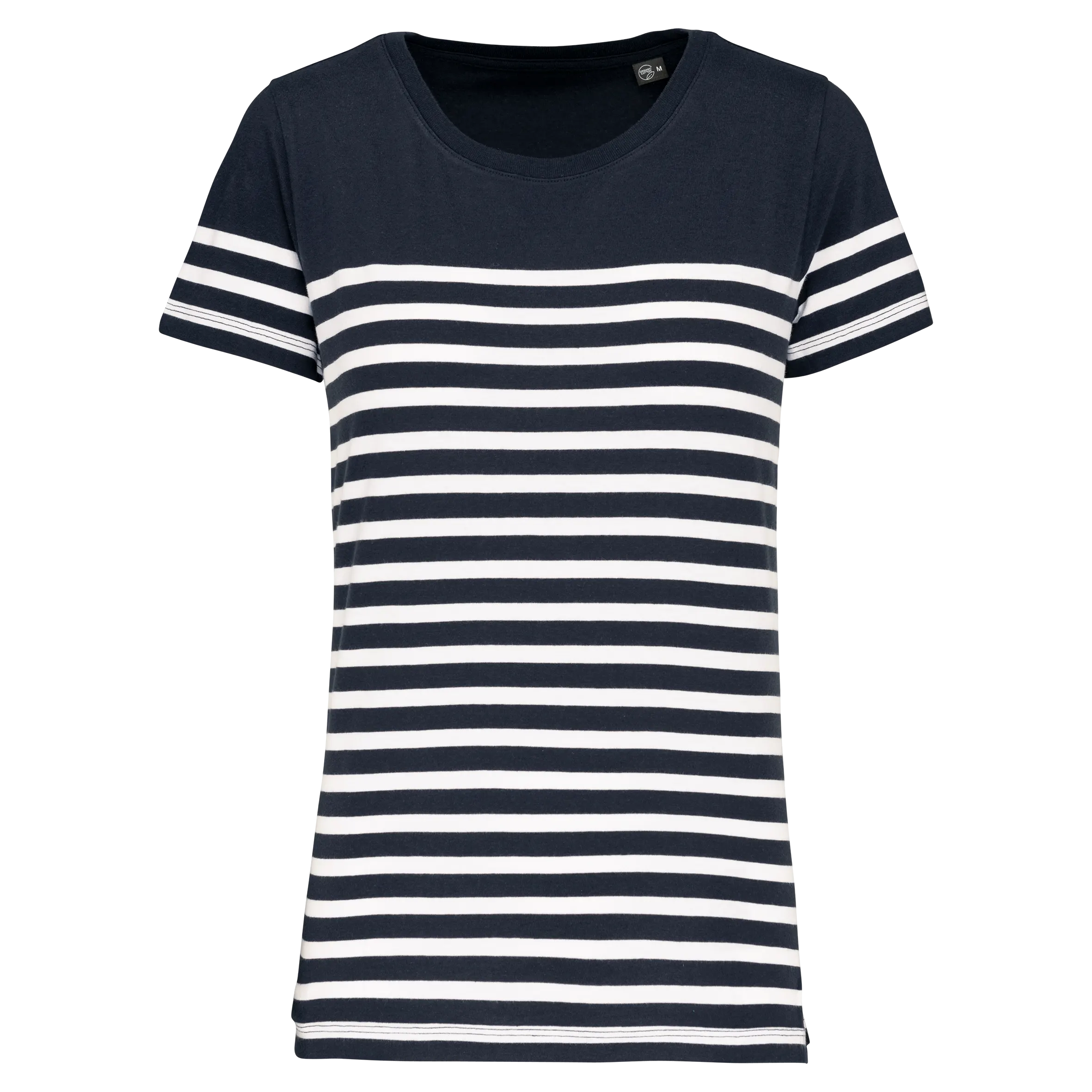 Camiseta marinera algodón orgánico mujer