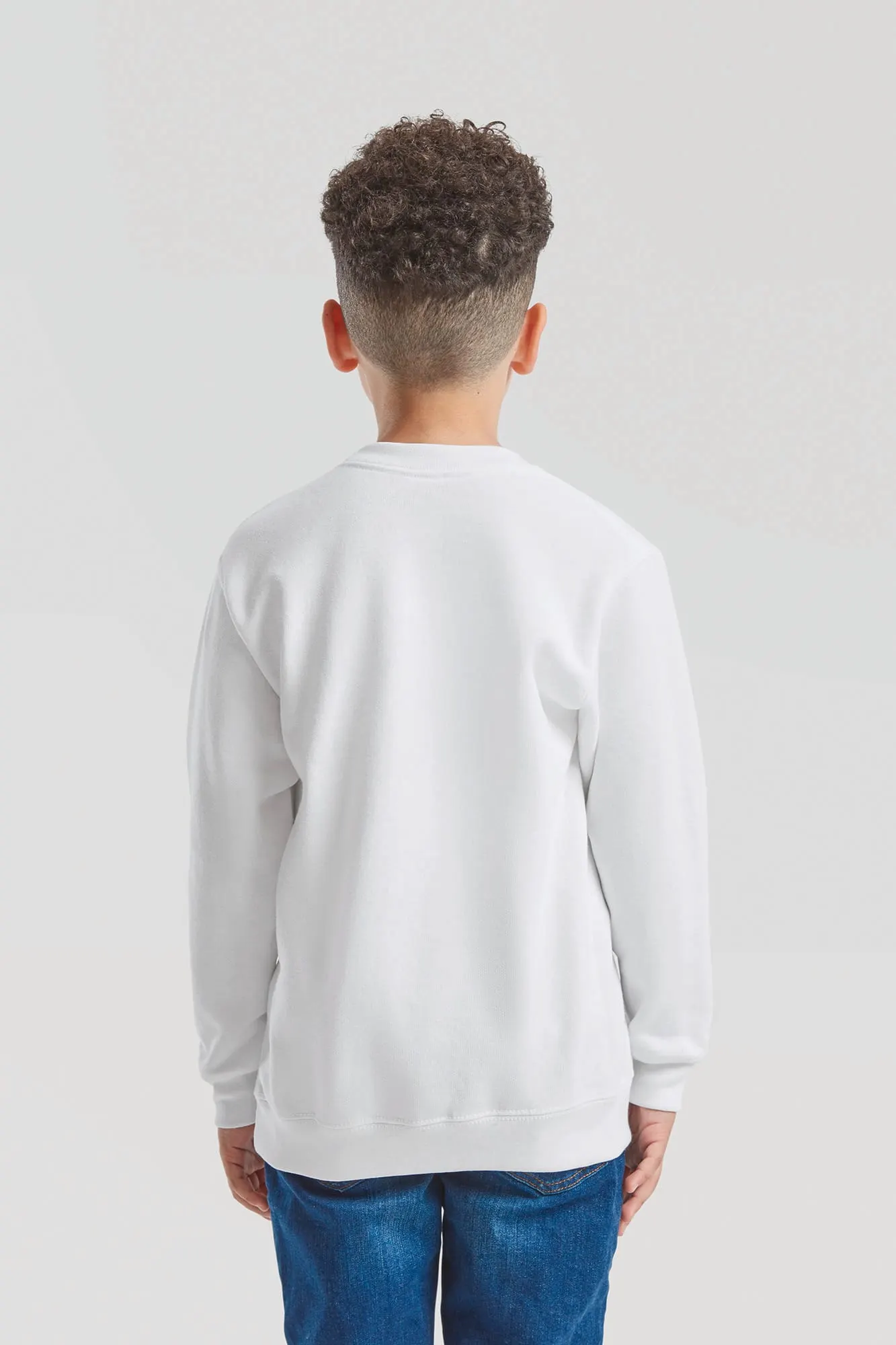 Sudadera Classic cuello redondo niños (62-041-0)