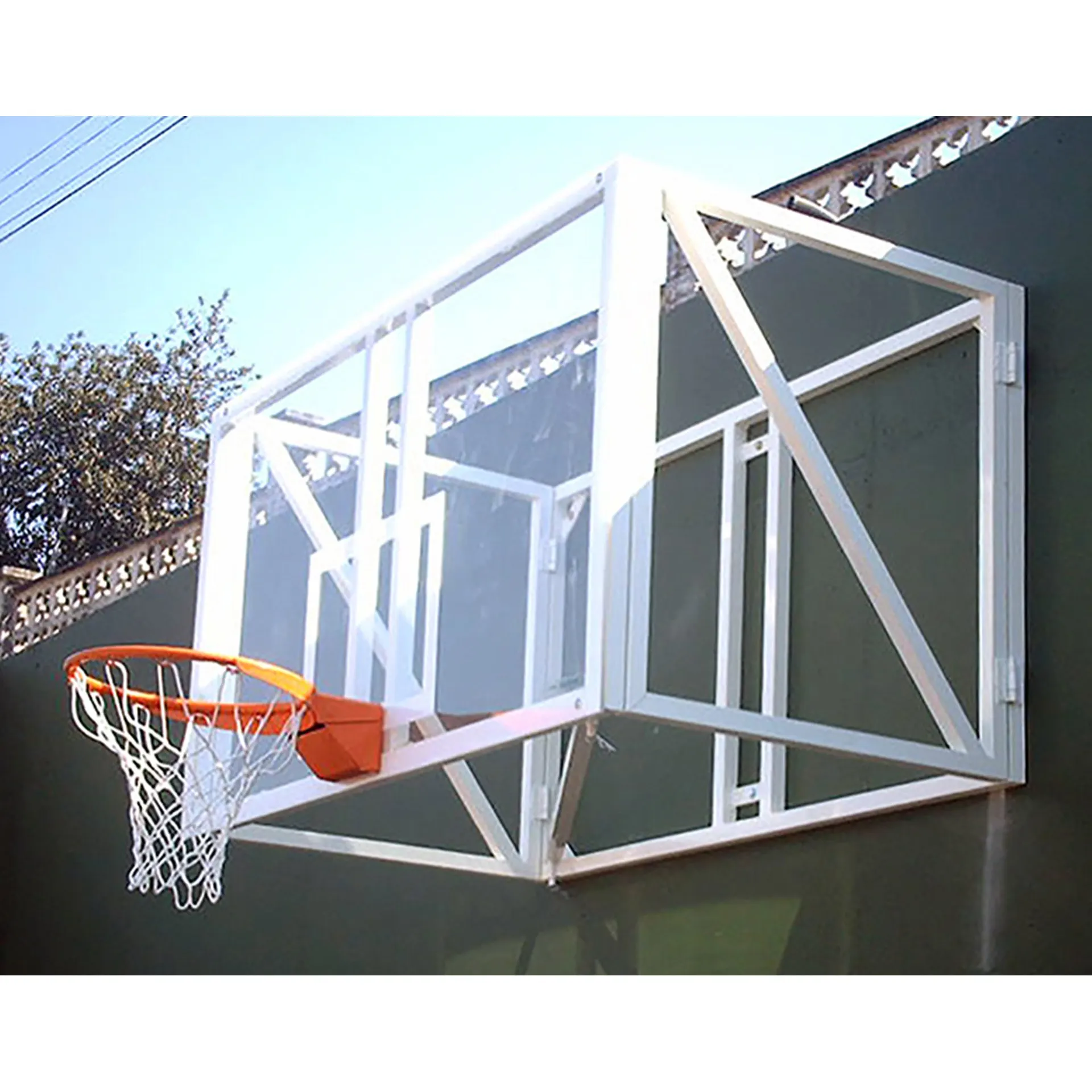 JGO CANASTAS BALONCESTO ABATIBLES -SIN TABLERO,ARO-