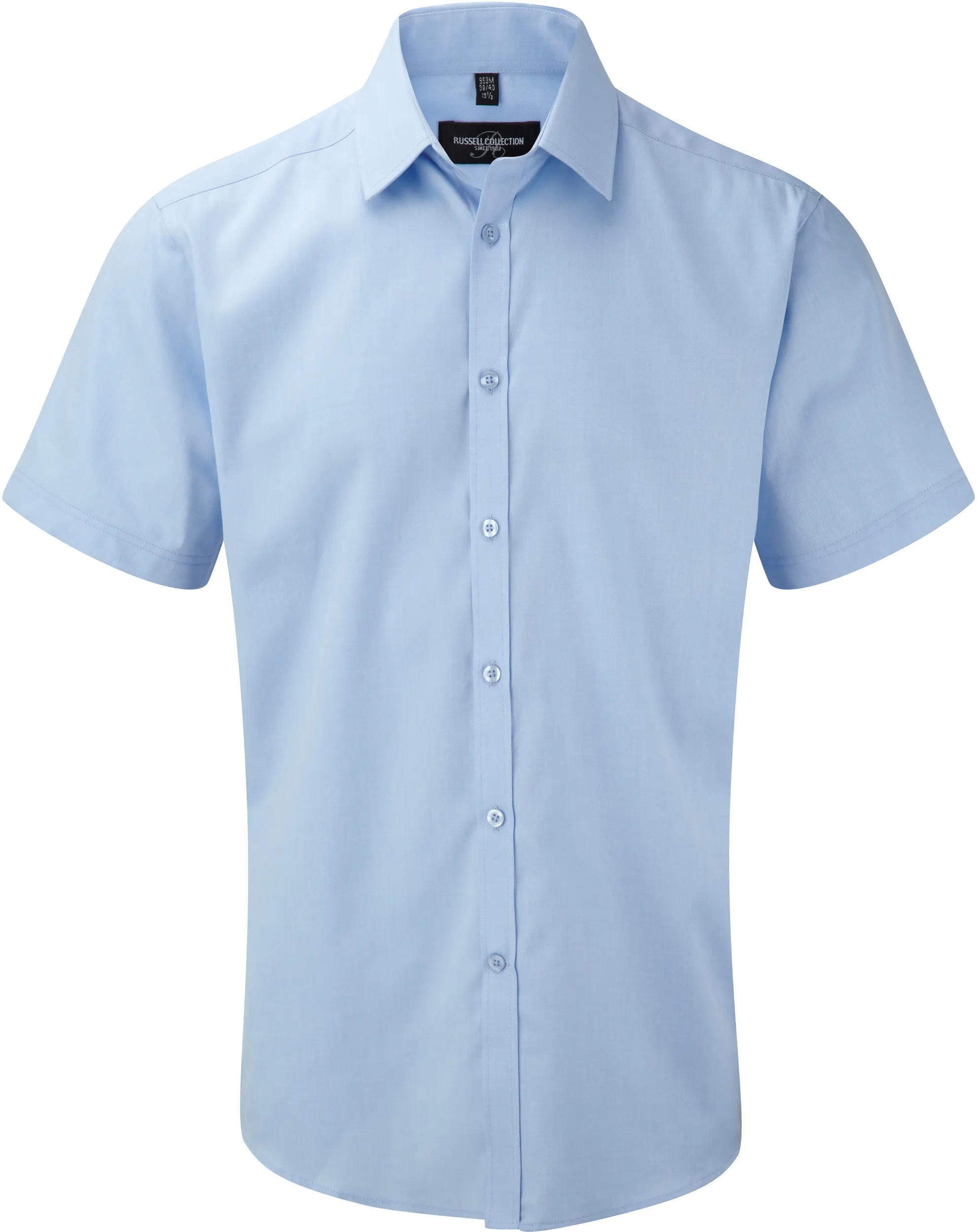 Camisa Espiga manga corta hombre