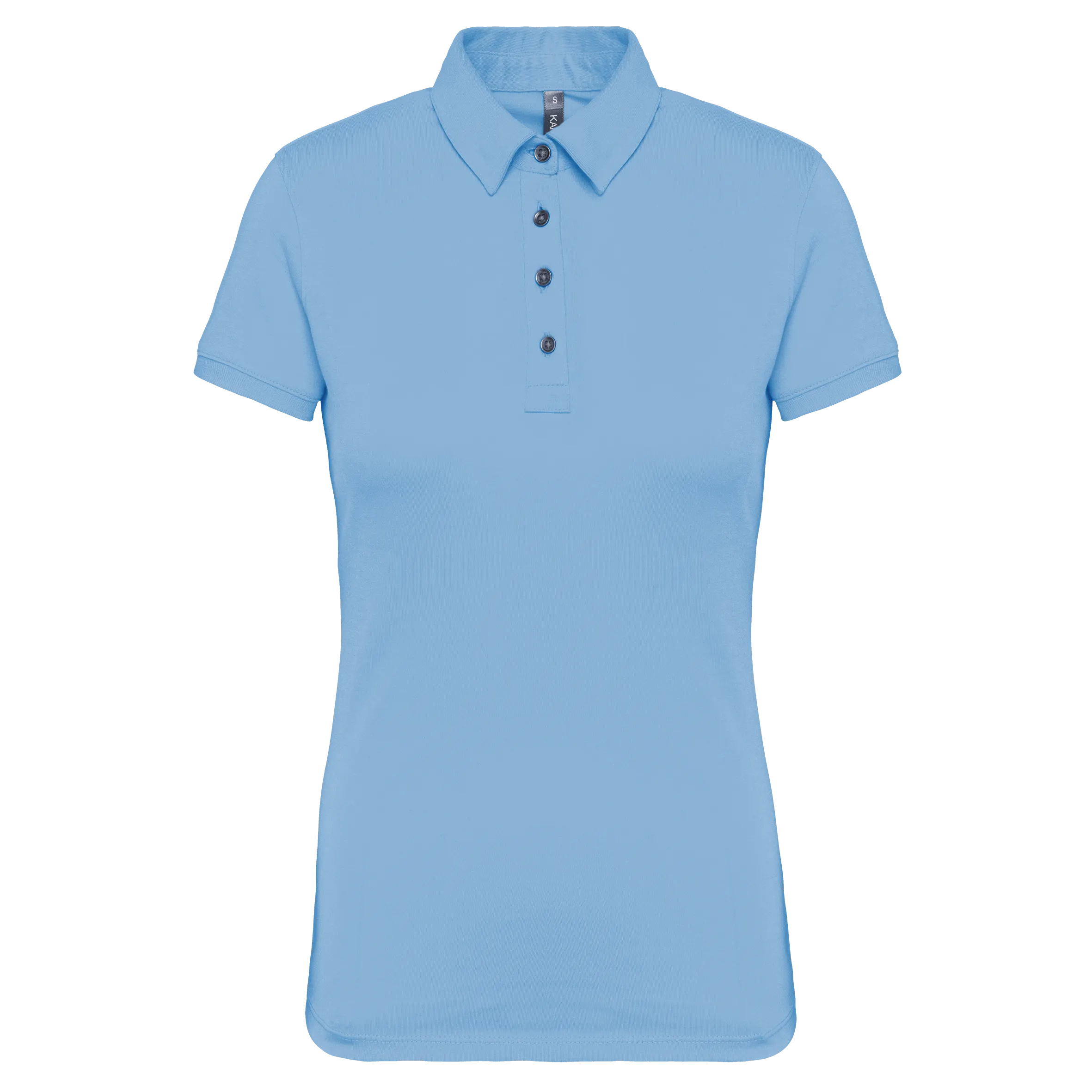 Polo jersey manga corta mujer