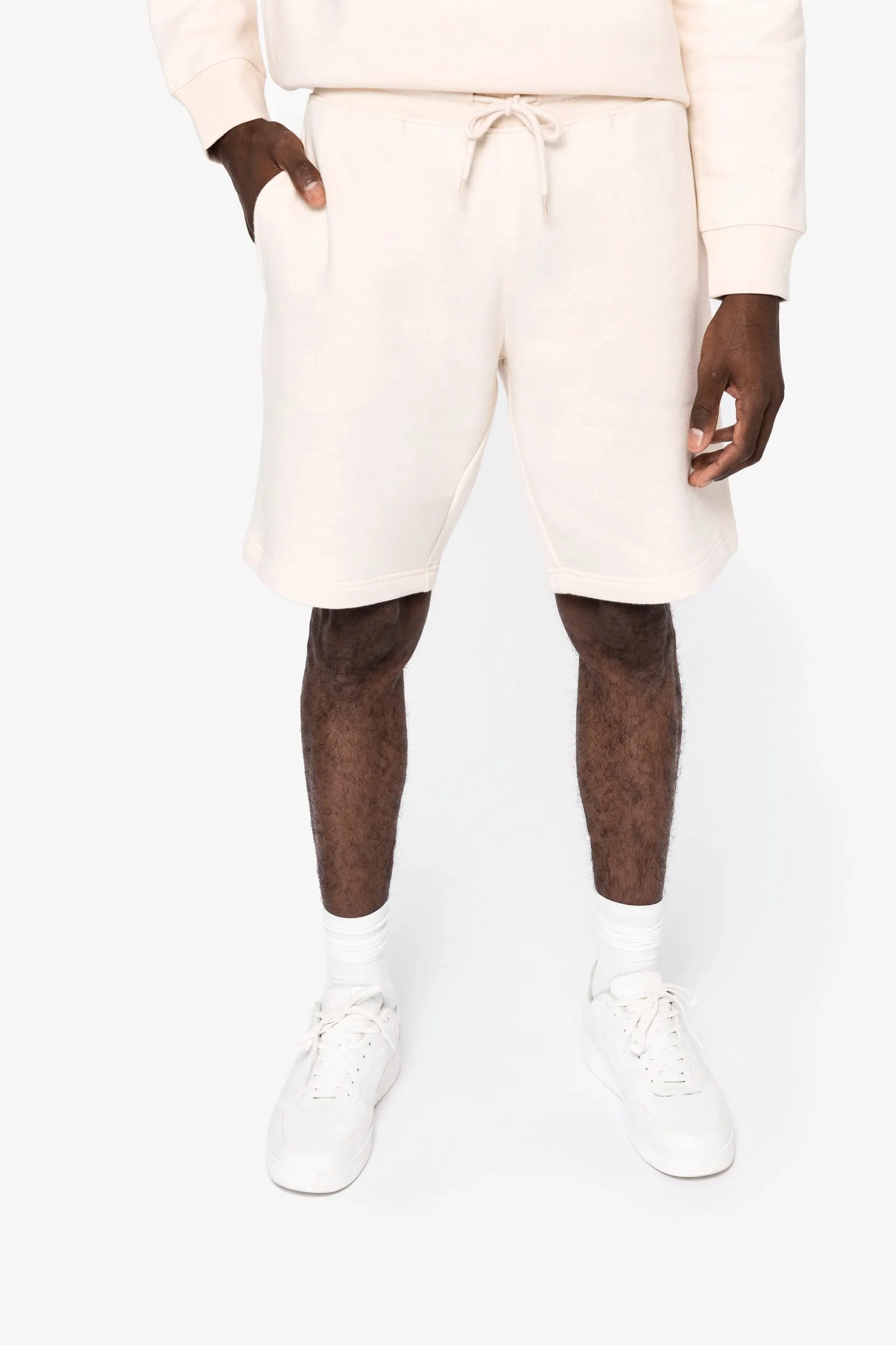 Bermudas ecorresponsables de felpa hombre