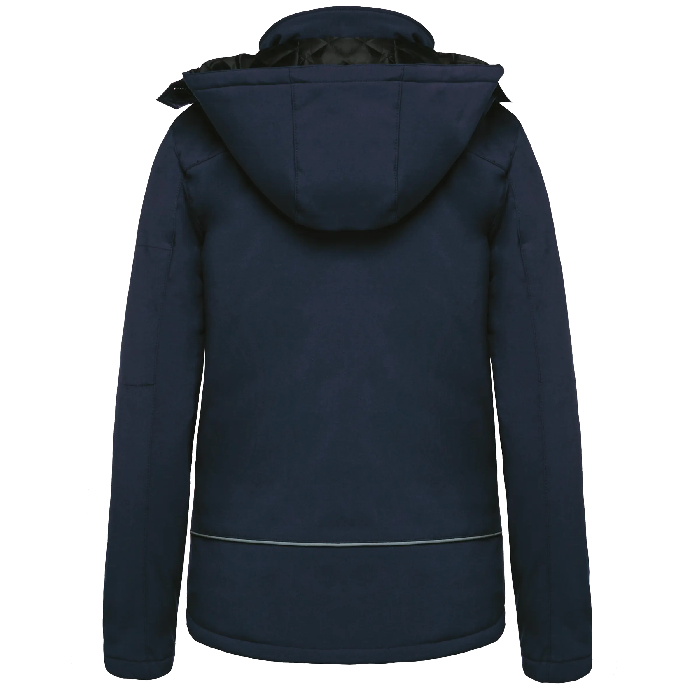 Parka softshell acolchada con capucha mujer