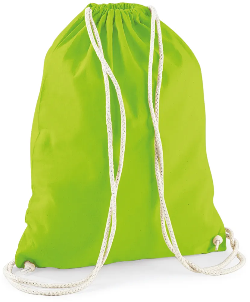 Bolsa gimnasio de algodón
