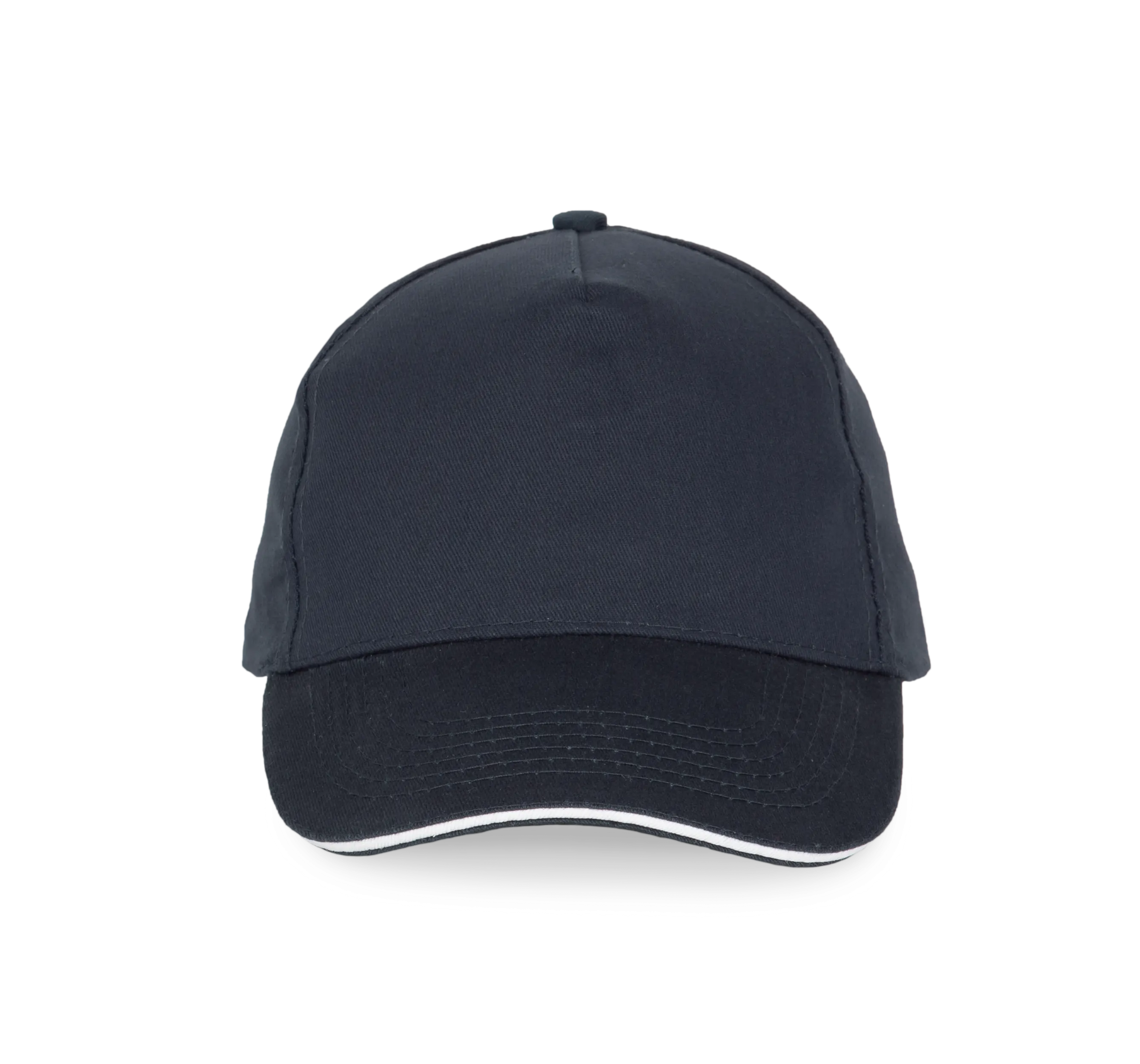Gorra con sandwich contrastado 5 paneles